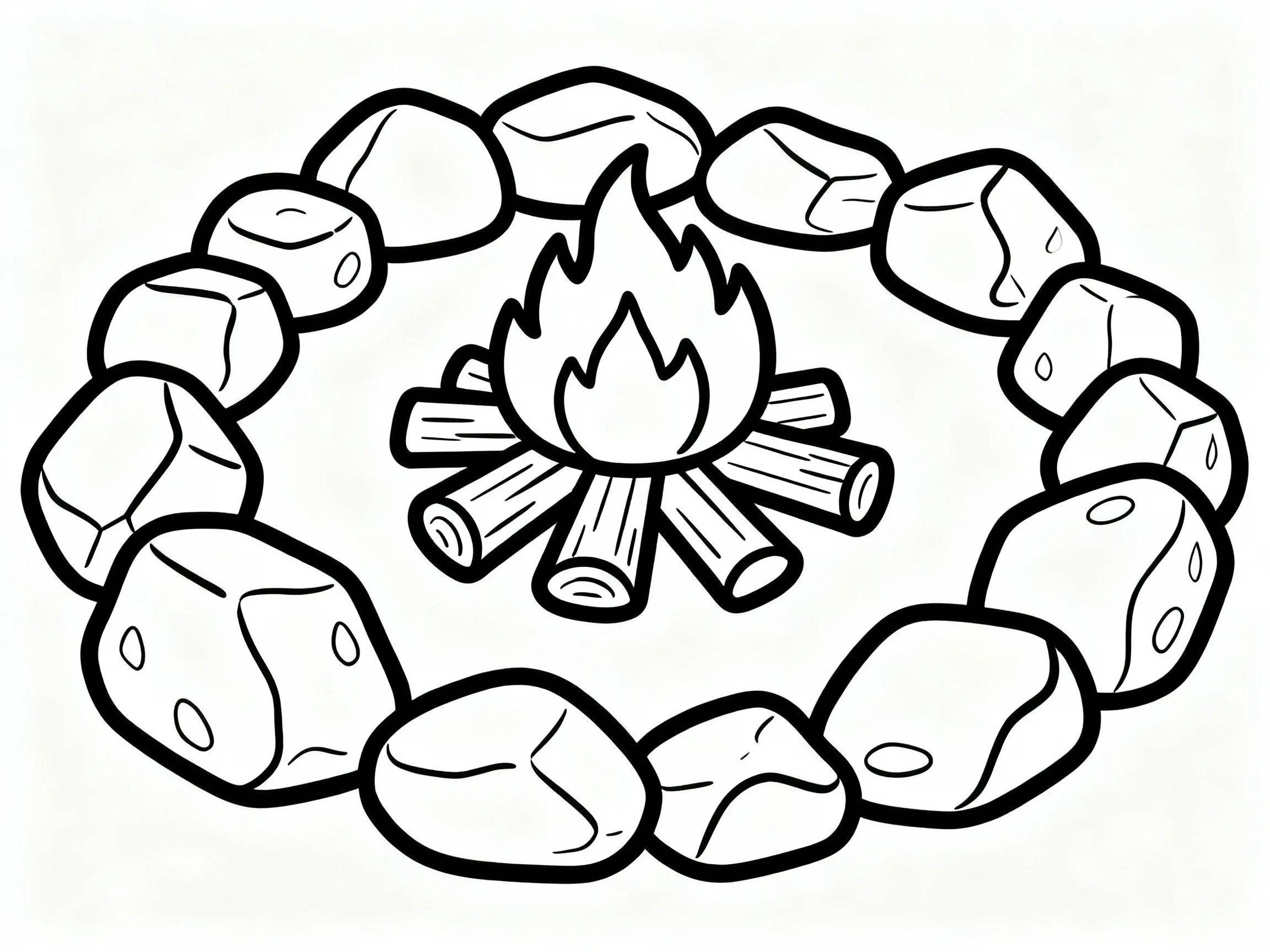 Campfire Rocks