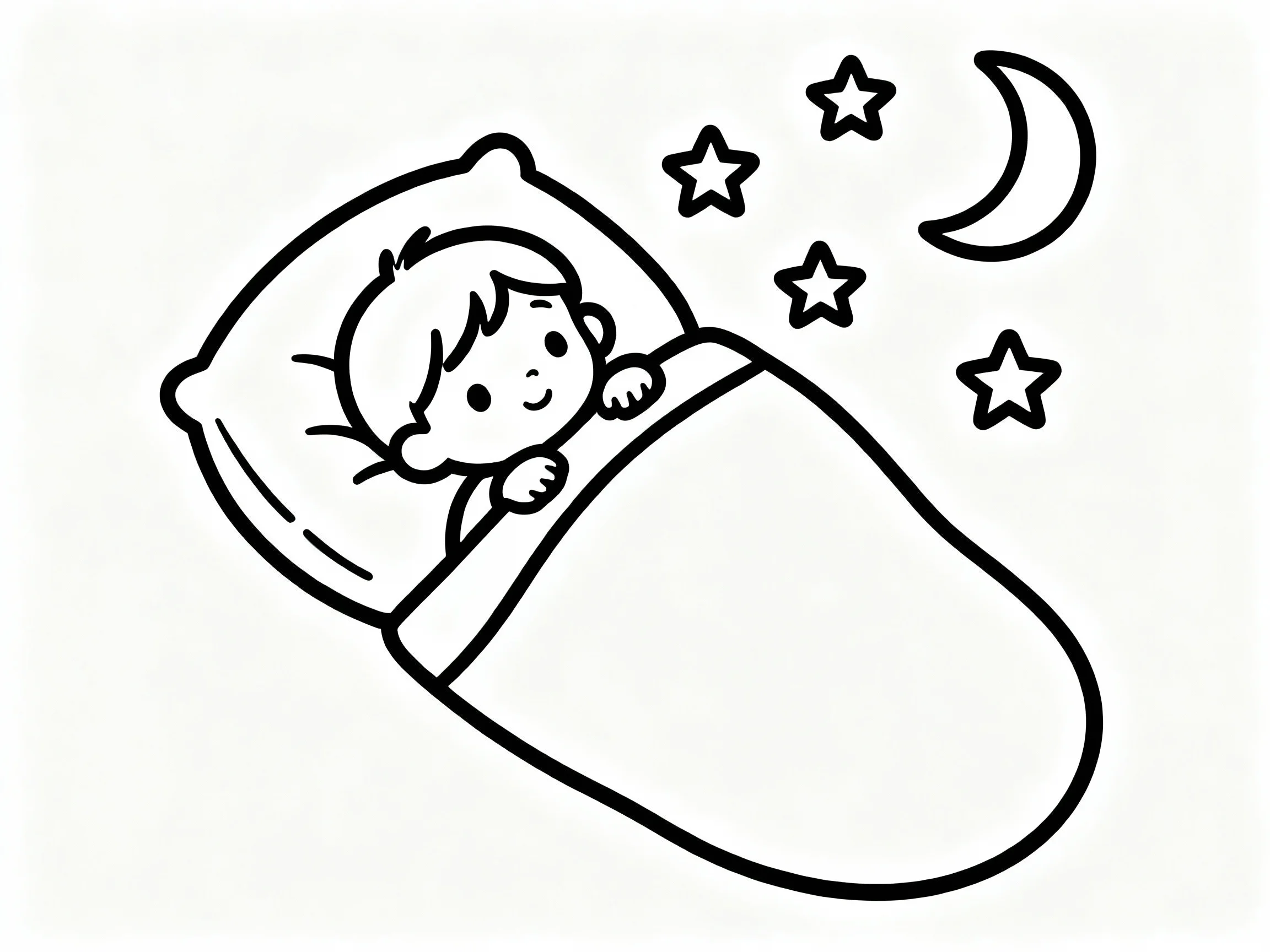 Sleeping Bag Outline