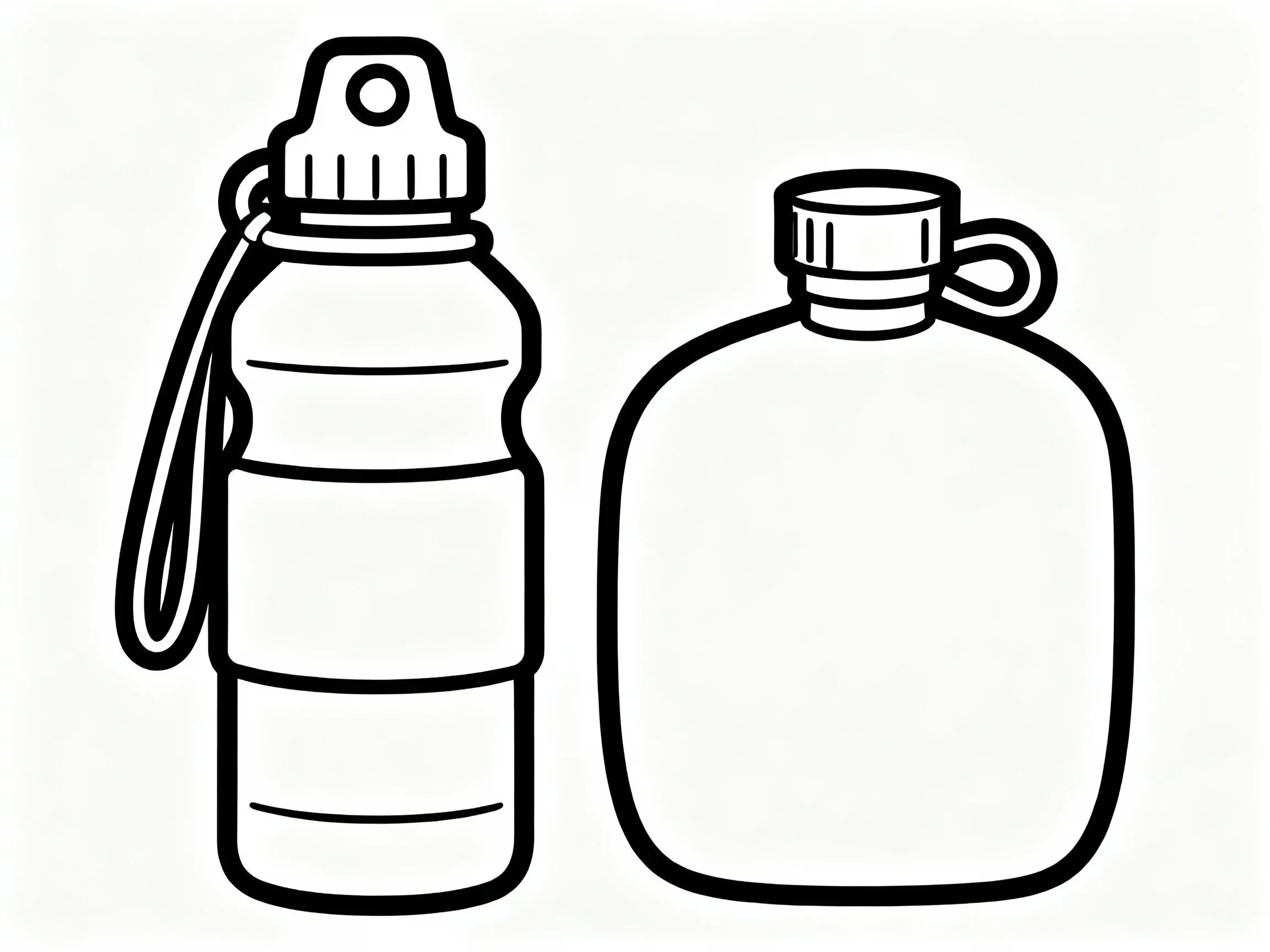 Water Bottle and Canteen