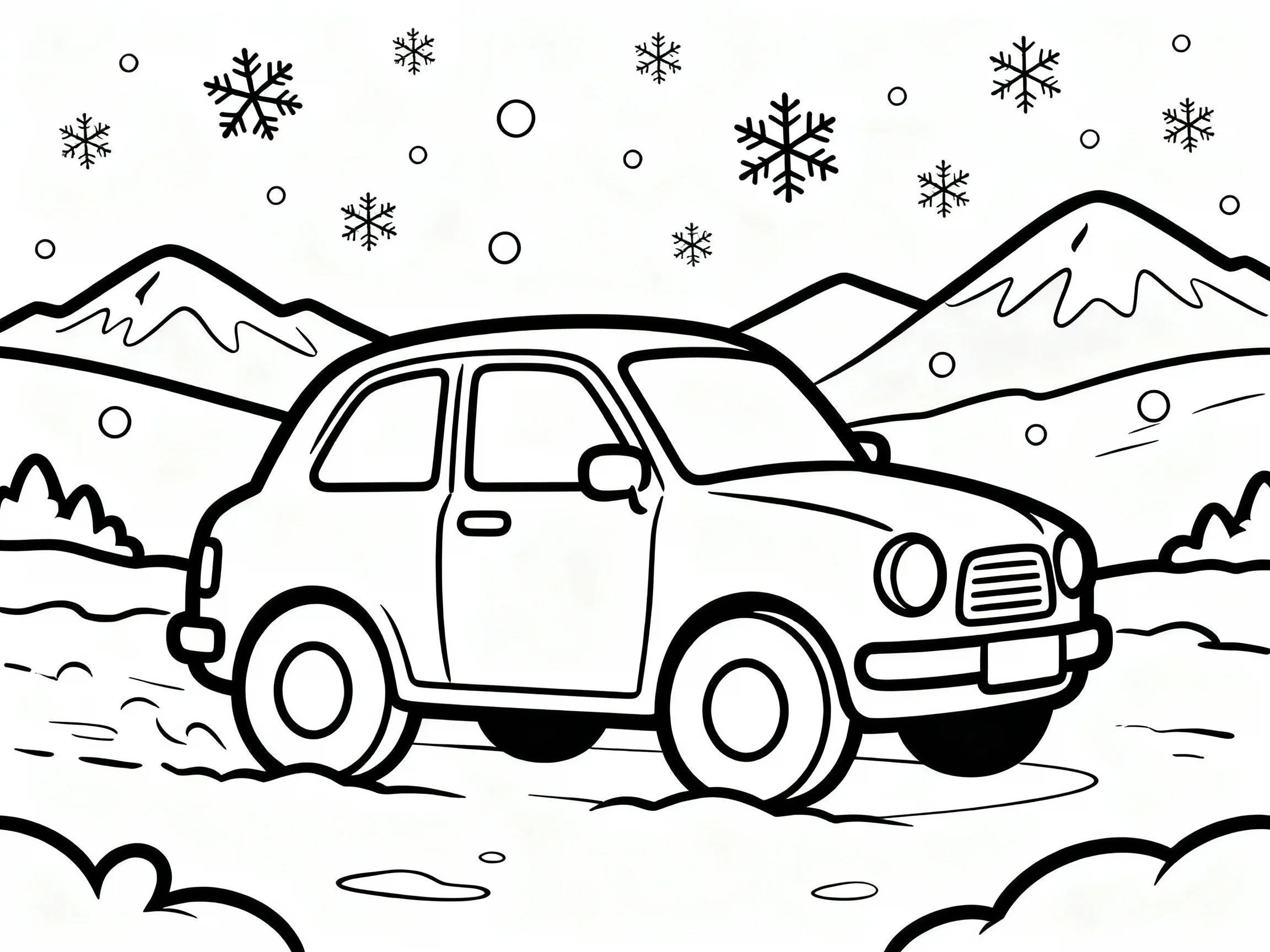 Car in the Snow