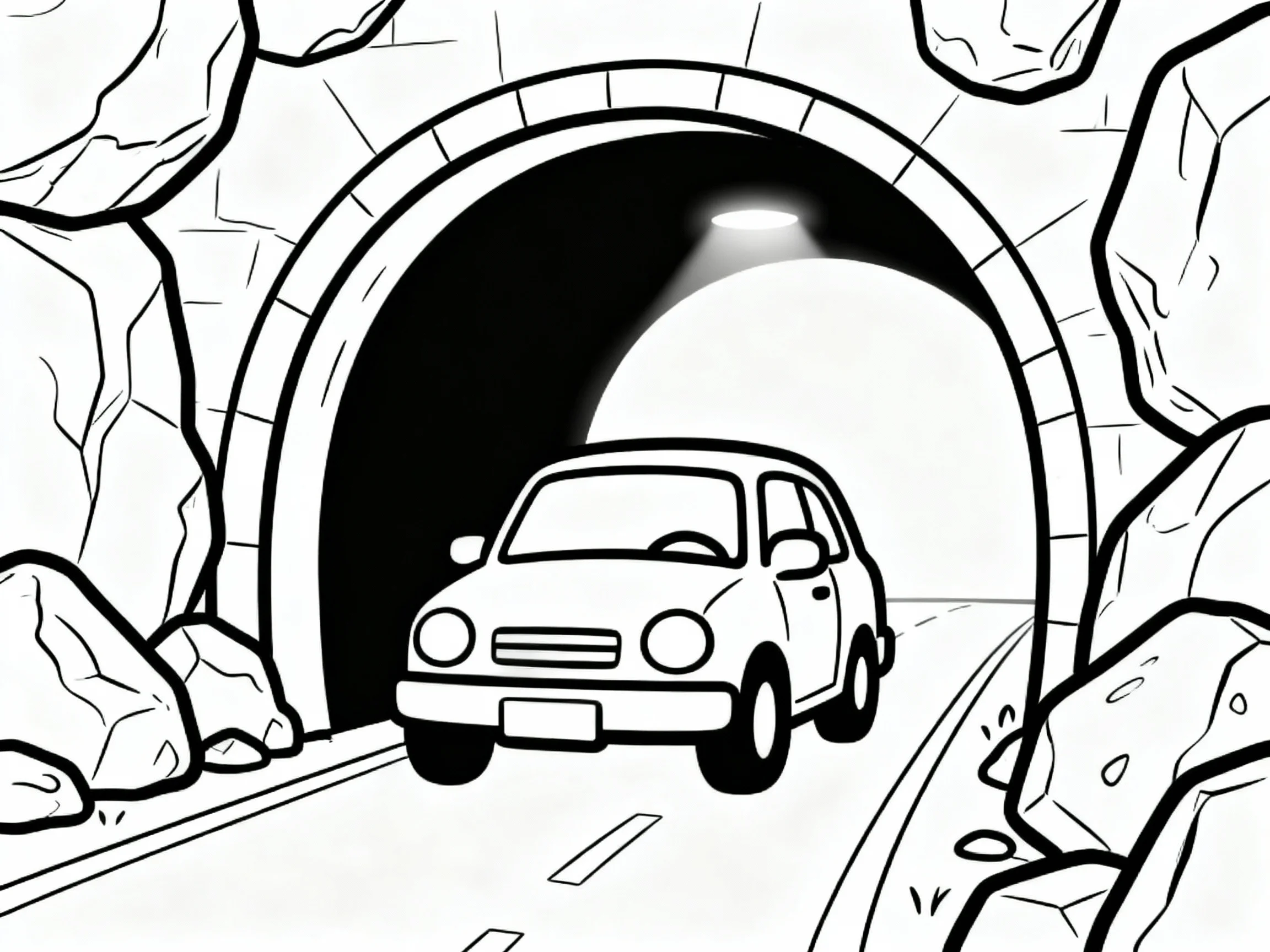 Car in a Tunnel