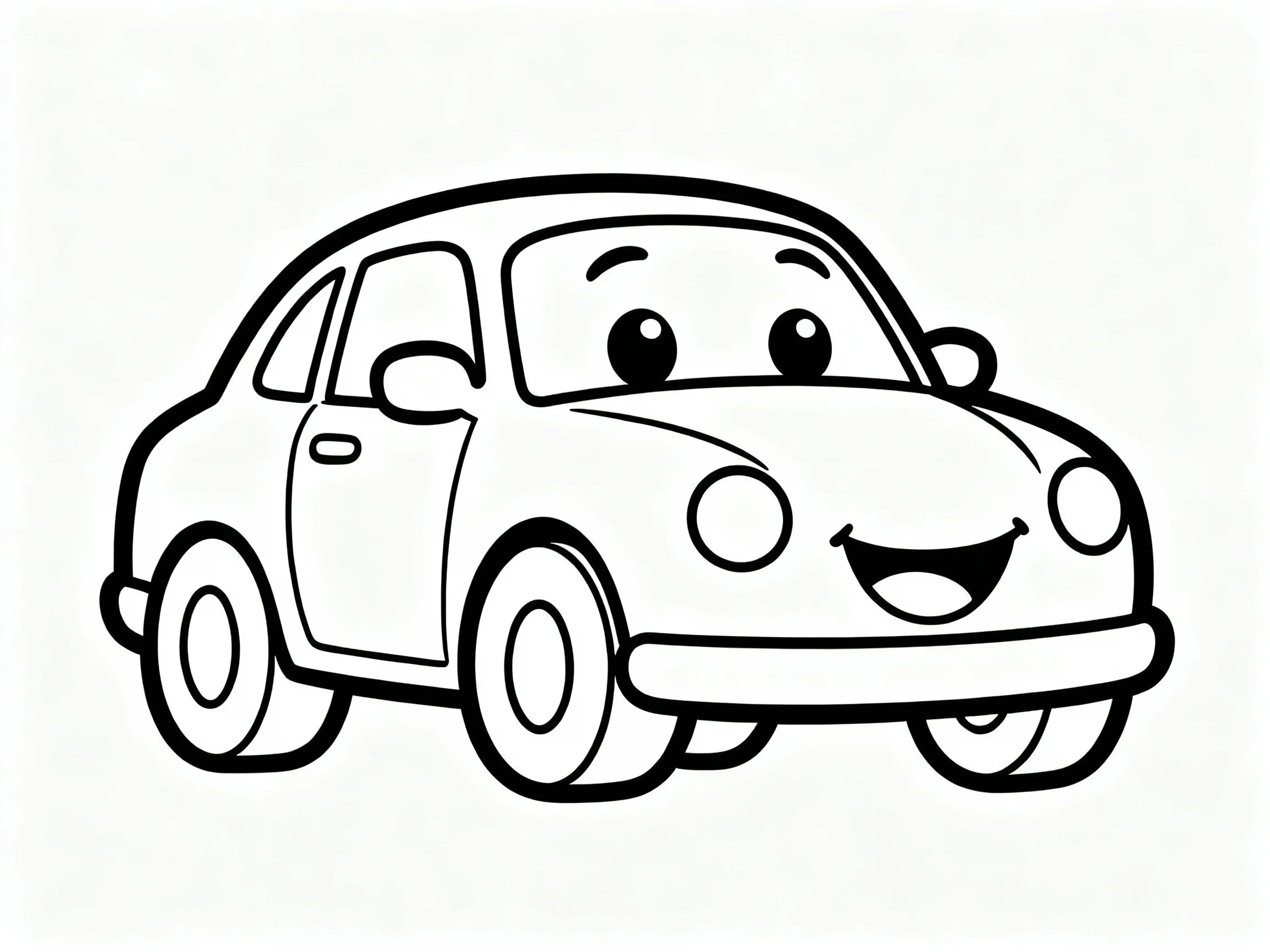 Car with Happy Wheels