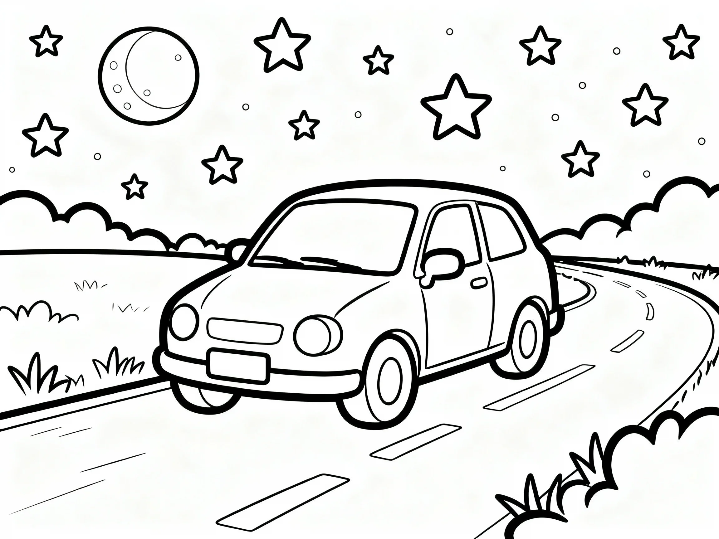 Car with Stars