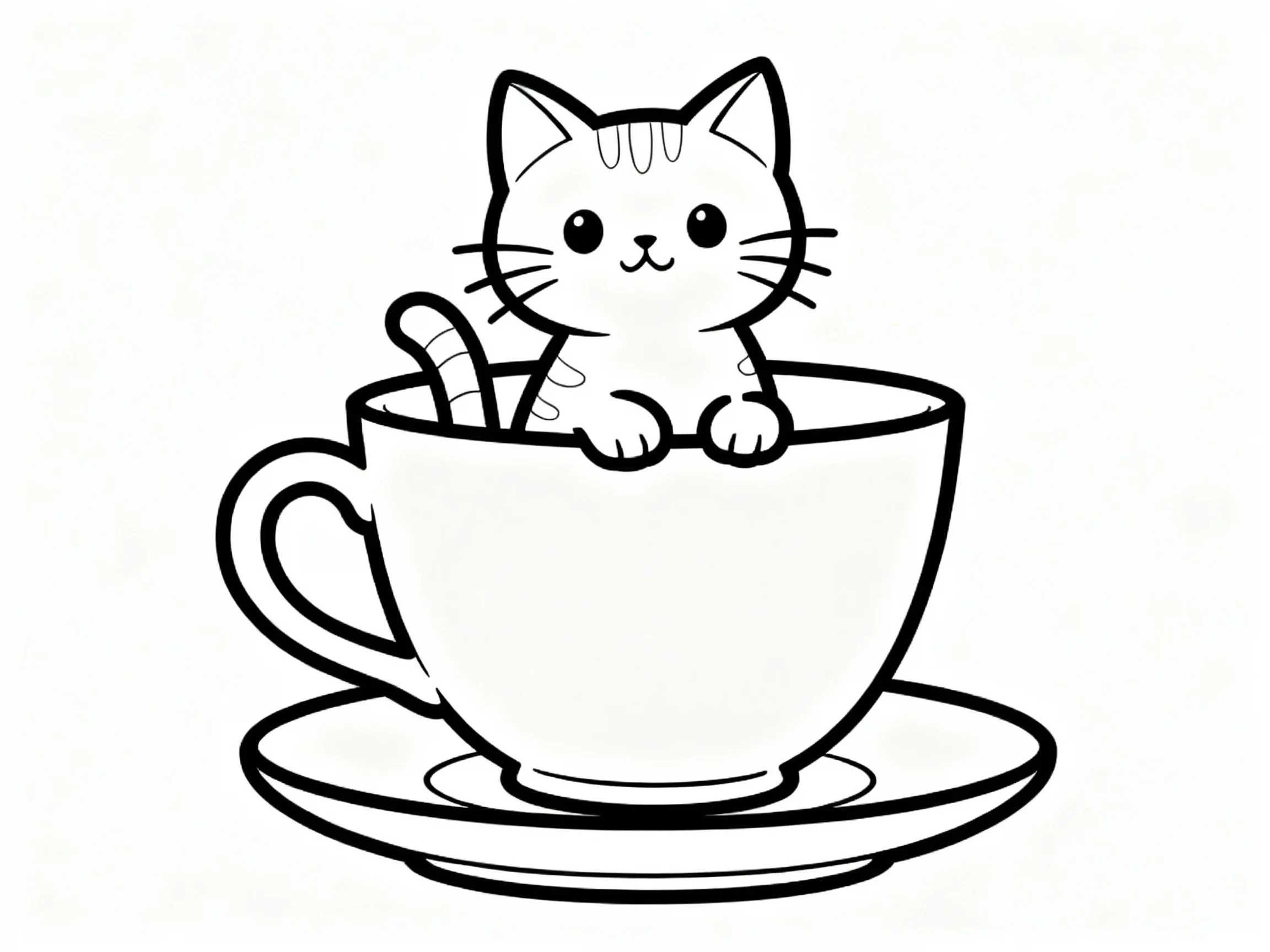 Cat in a Teacup