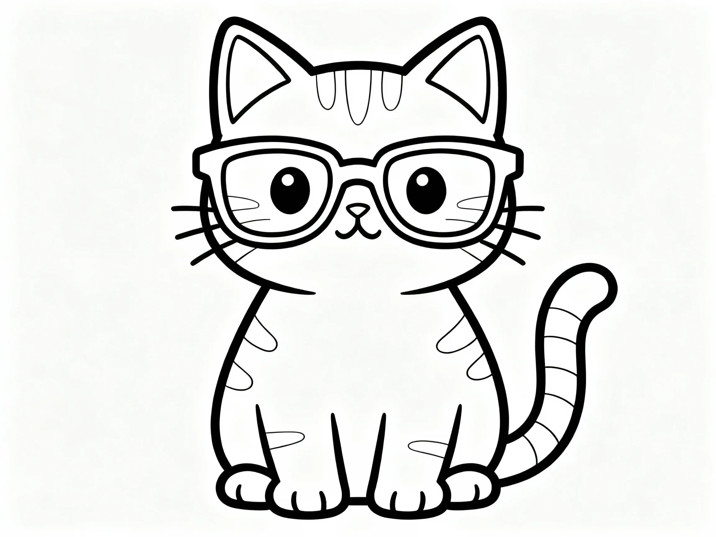 Cat with Glasses