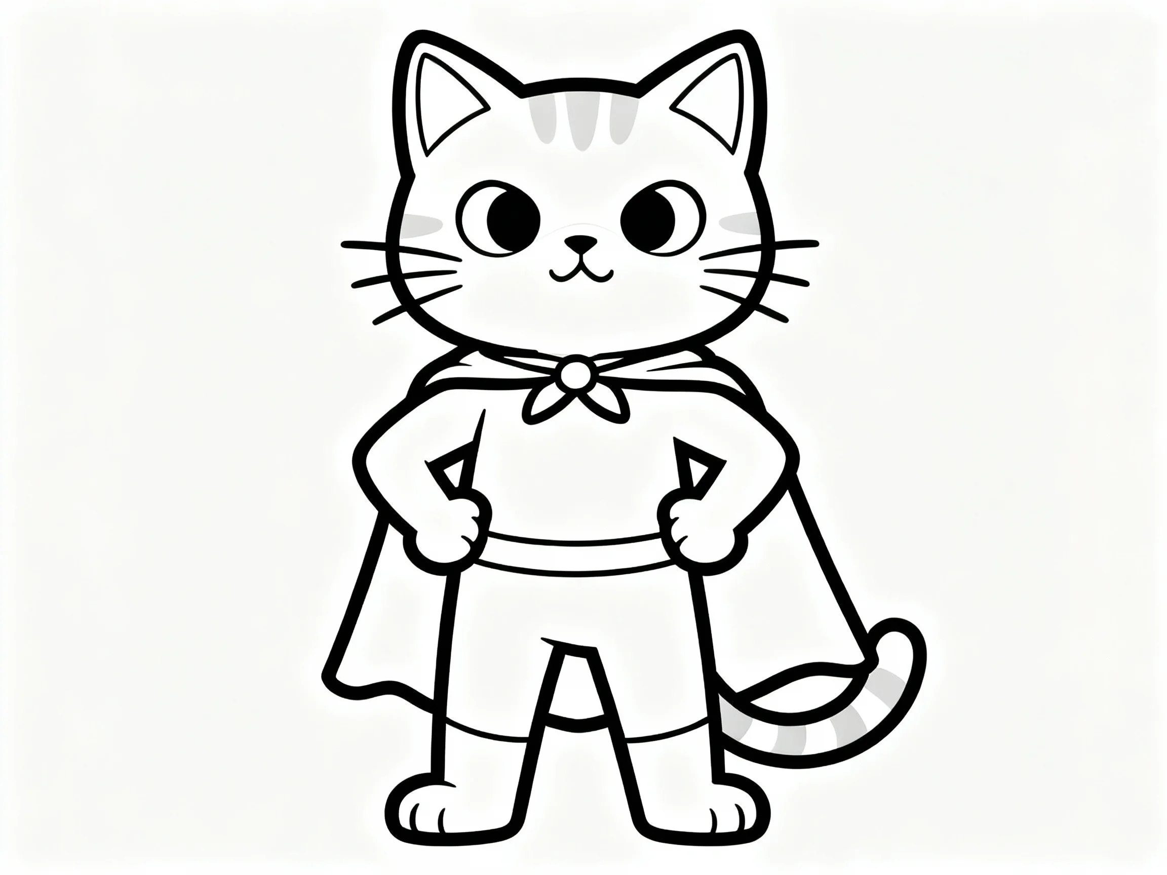 Cat in a Superhero Cape