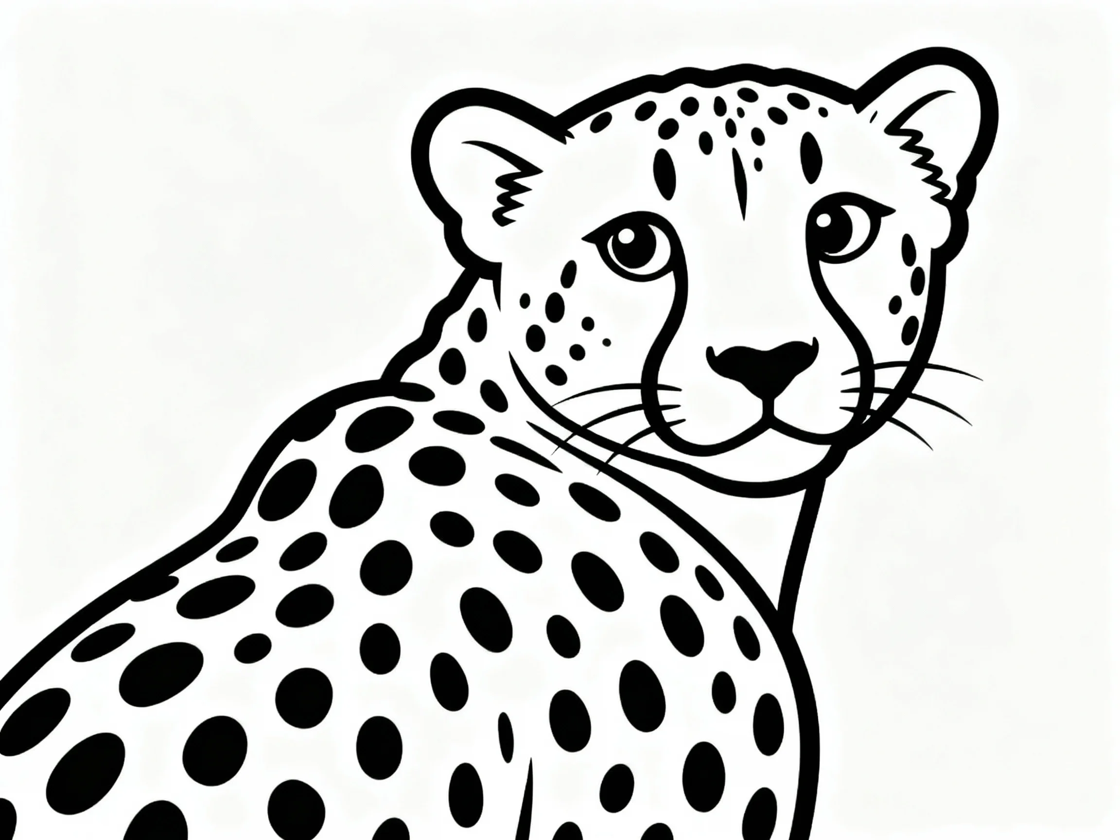 Cheetah Looking Back