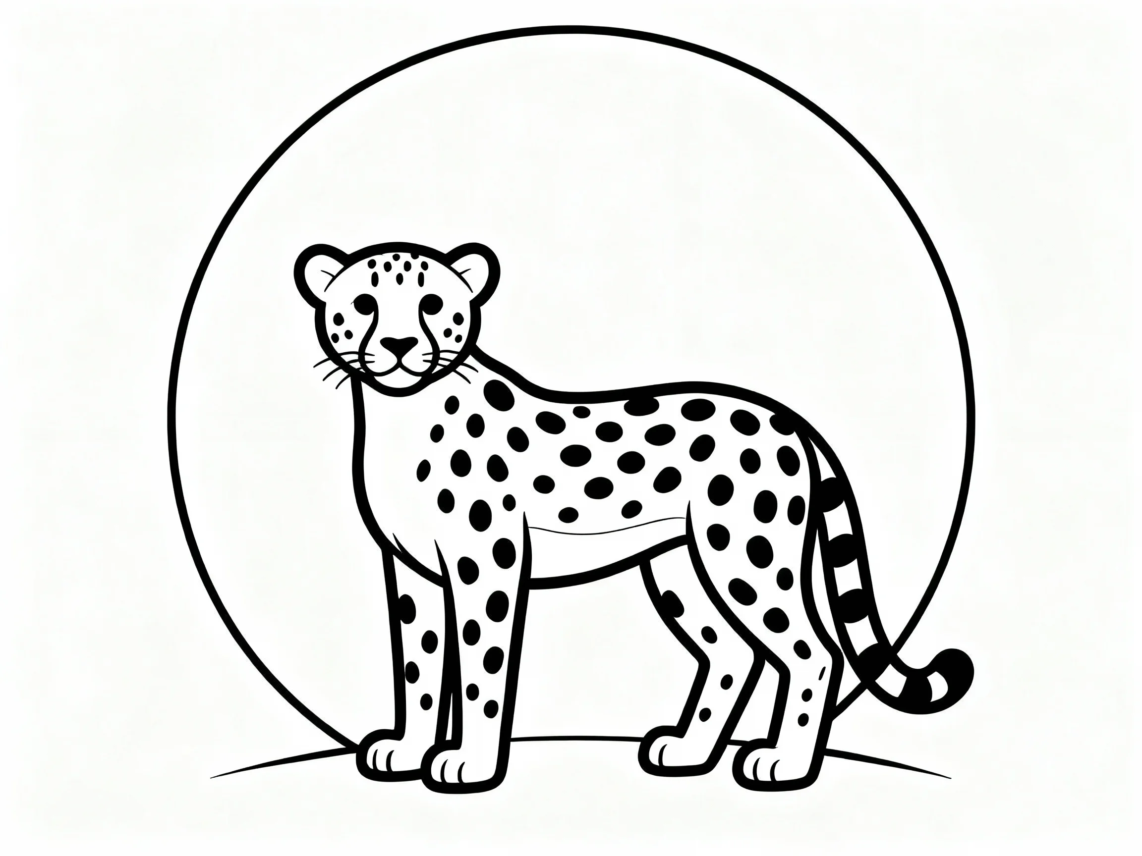 Cheetah in Spotlight