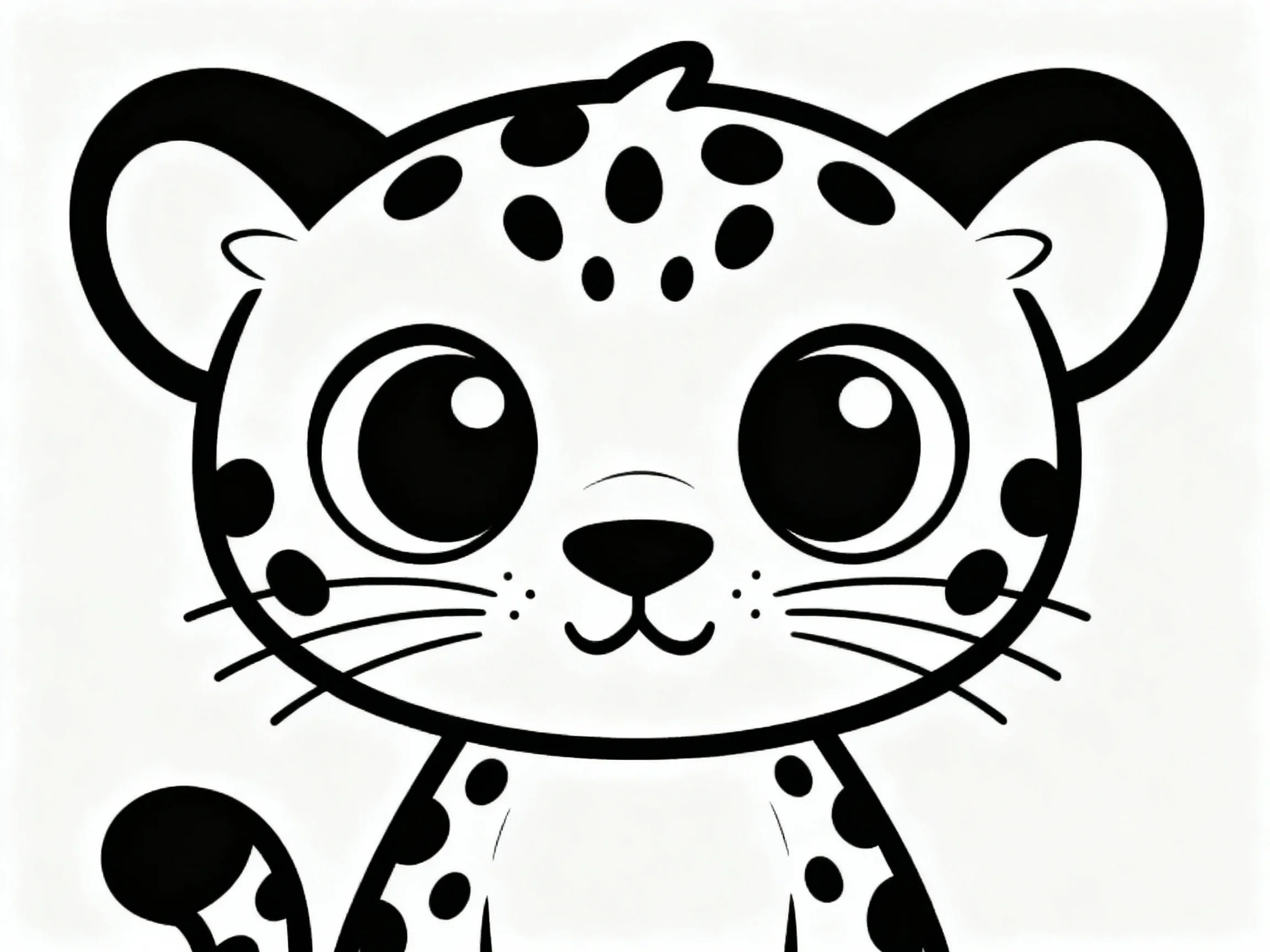 Cheetah with Big Eyes