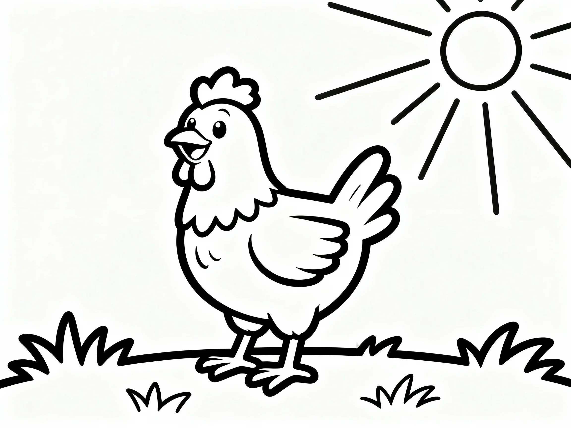 Chicken in the Sun