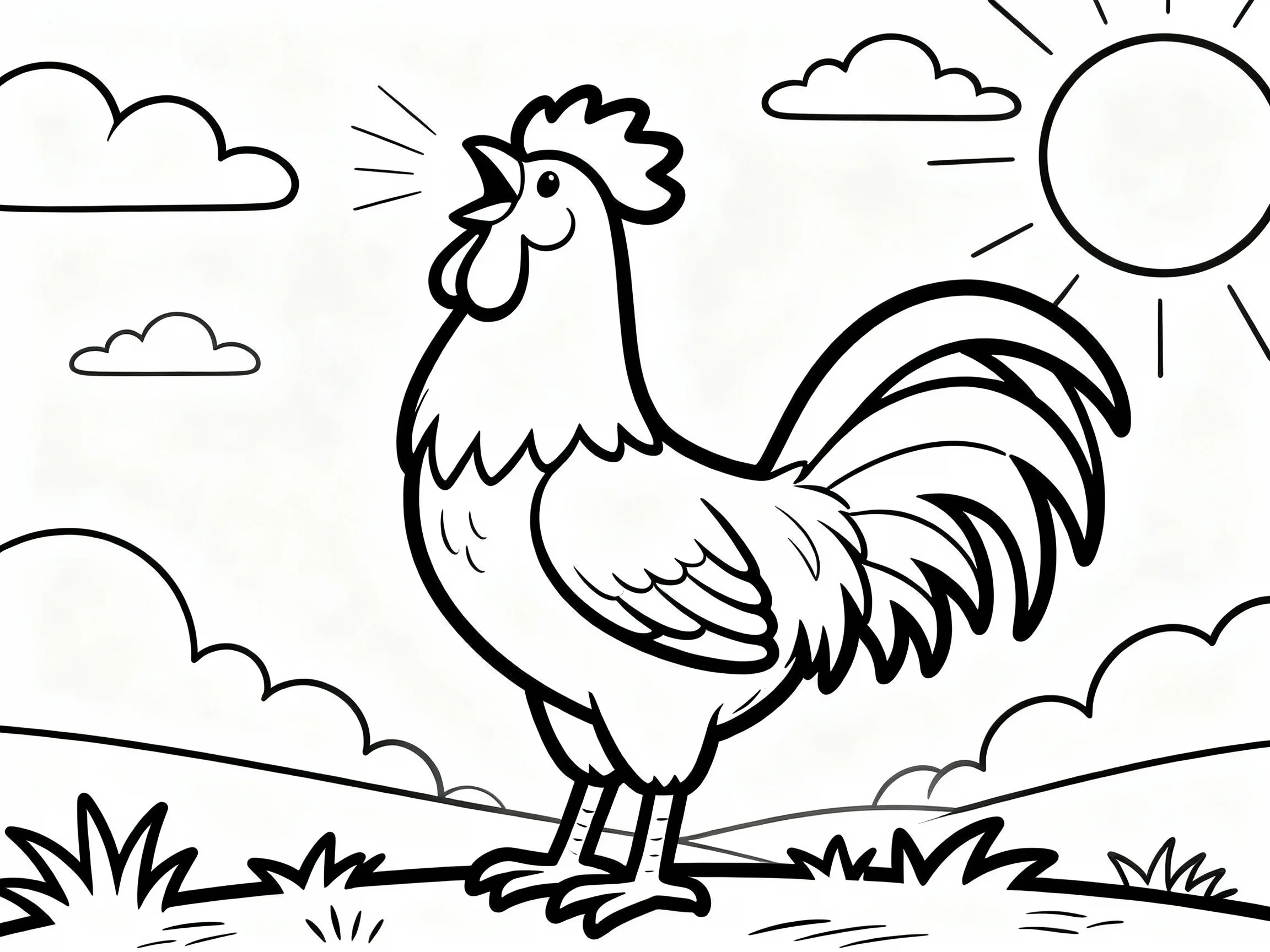 Rooster Morning Call