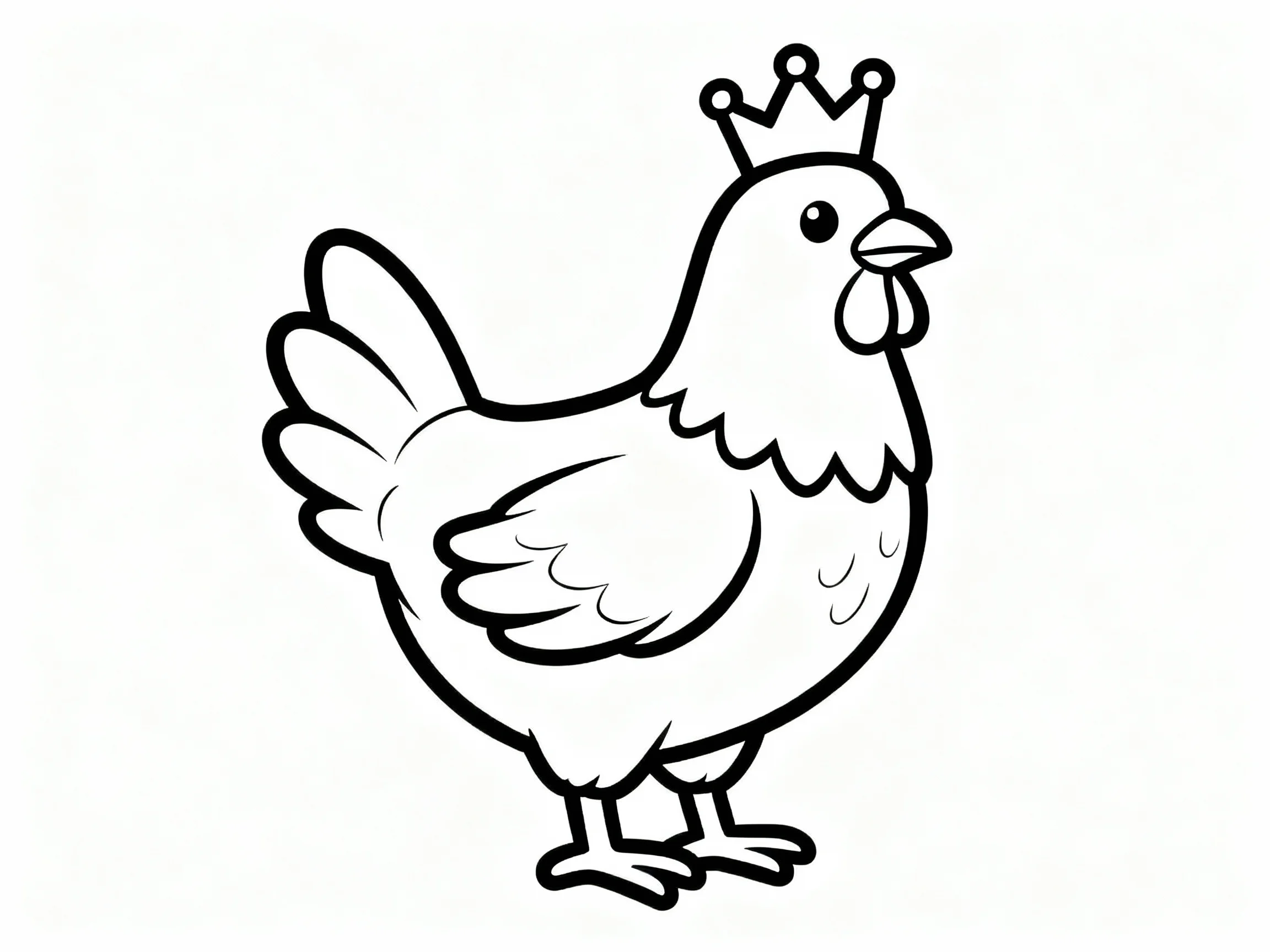 Chicken with Crown