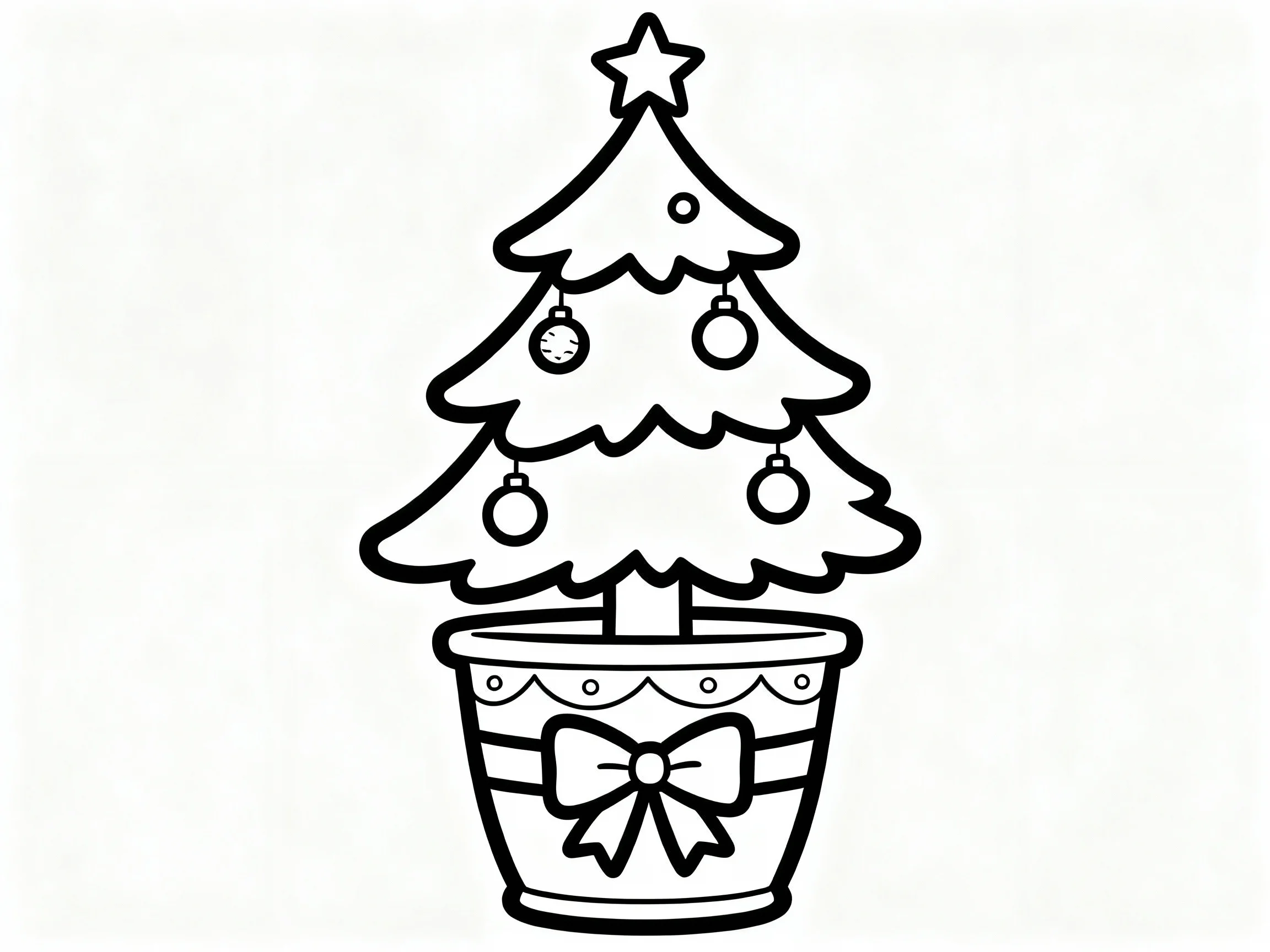 Potted Christmas Tree