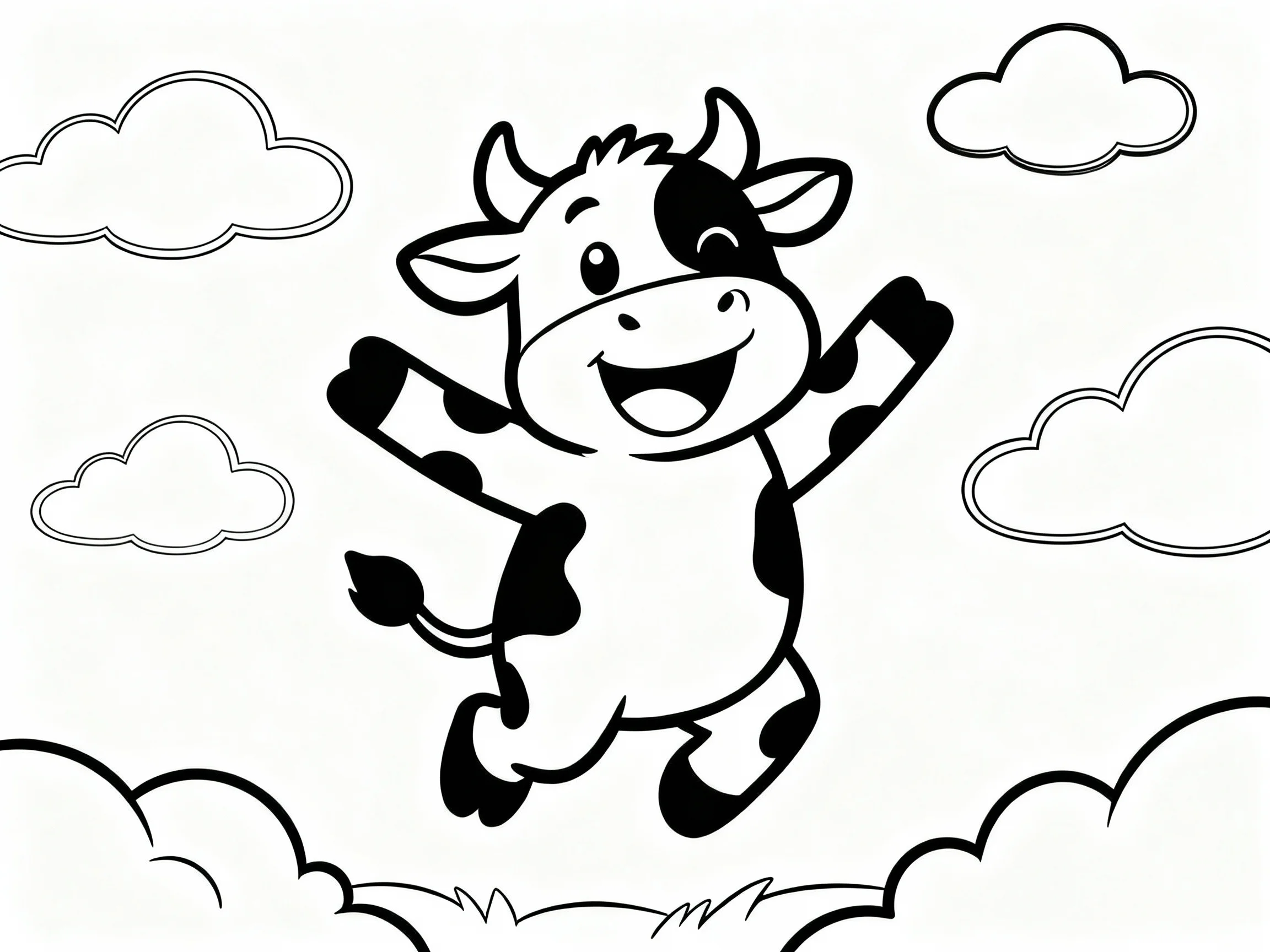 42 Printable Cow Coloring Pages (Free Download) preview