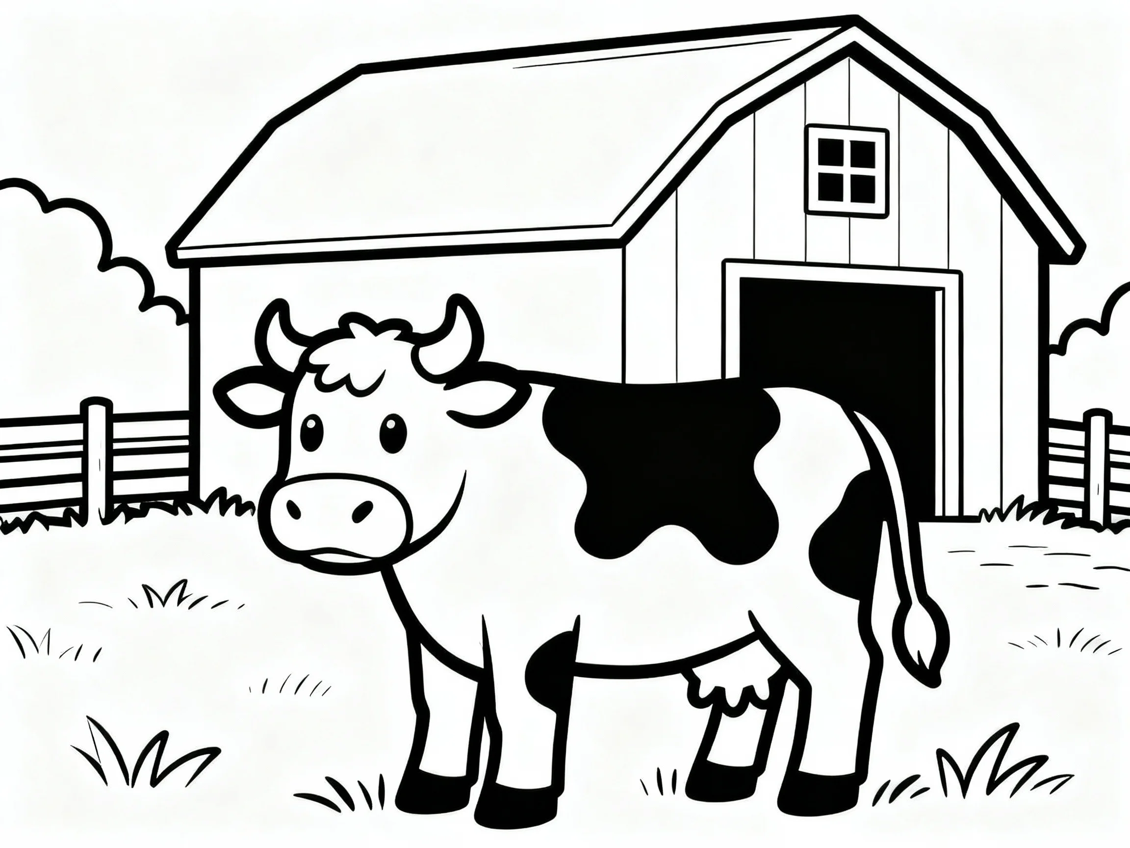 Cow on the Farm