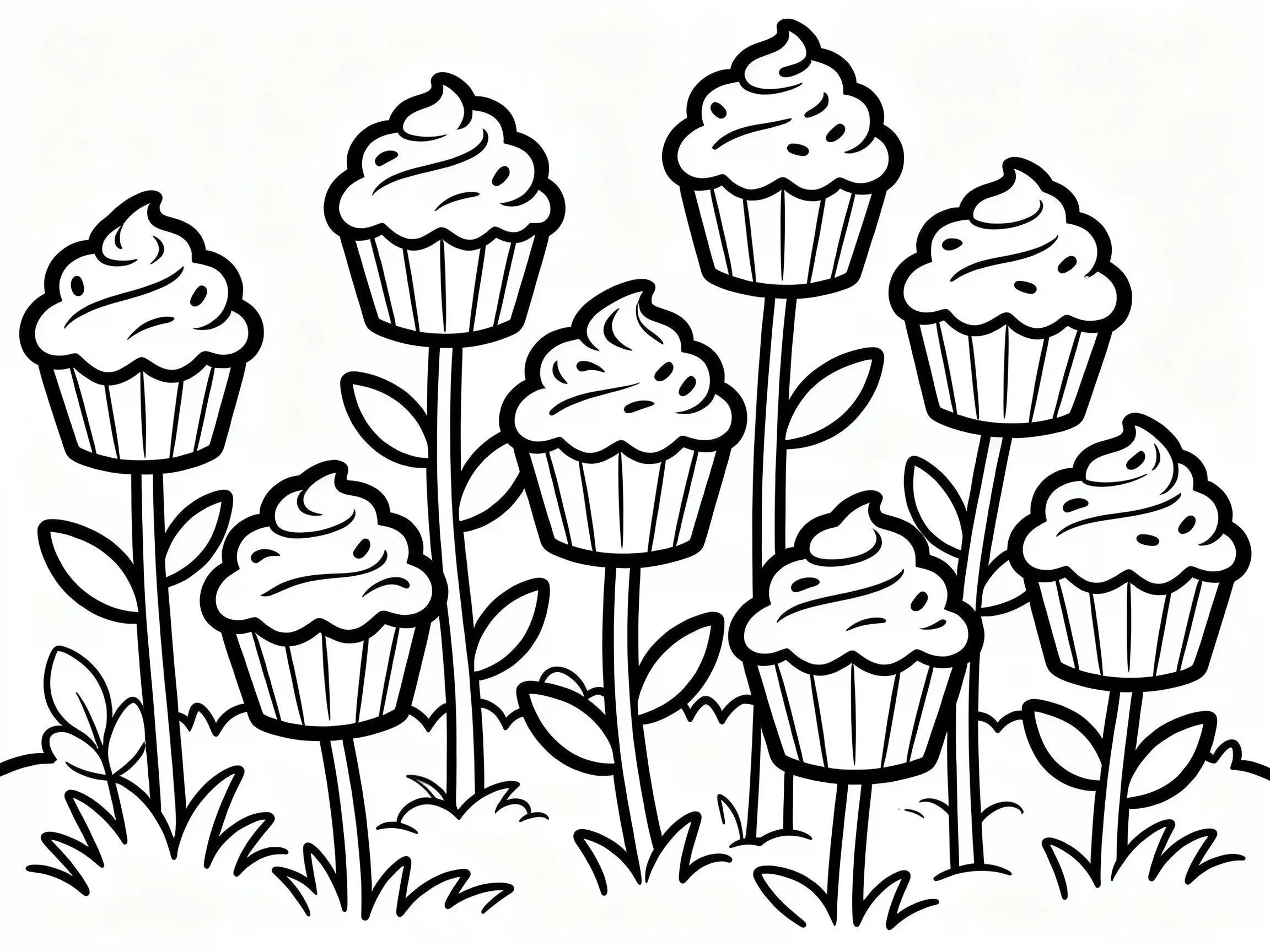 Cupcake Garden