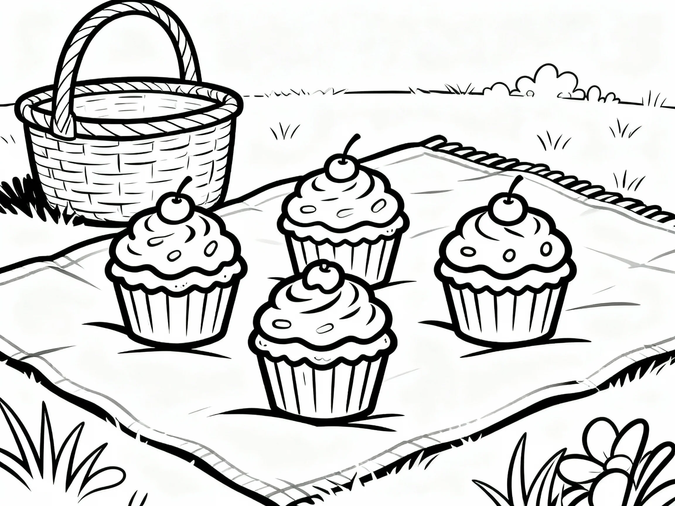 Picnic Cupcakes