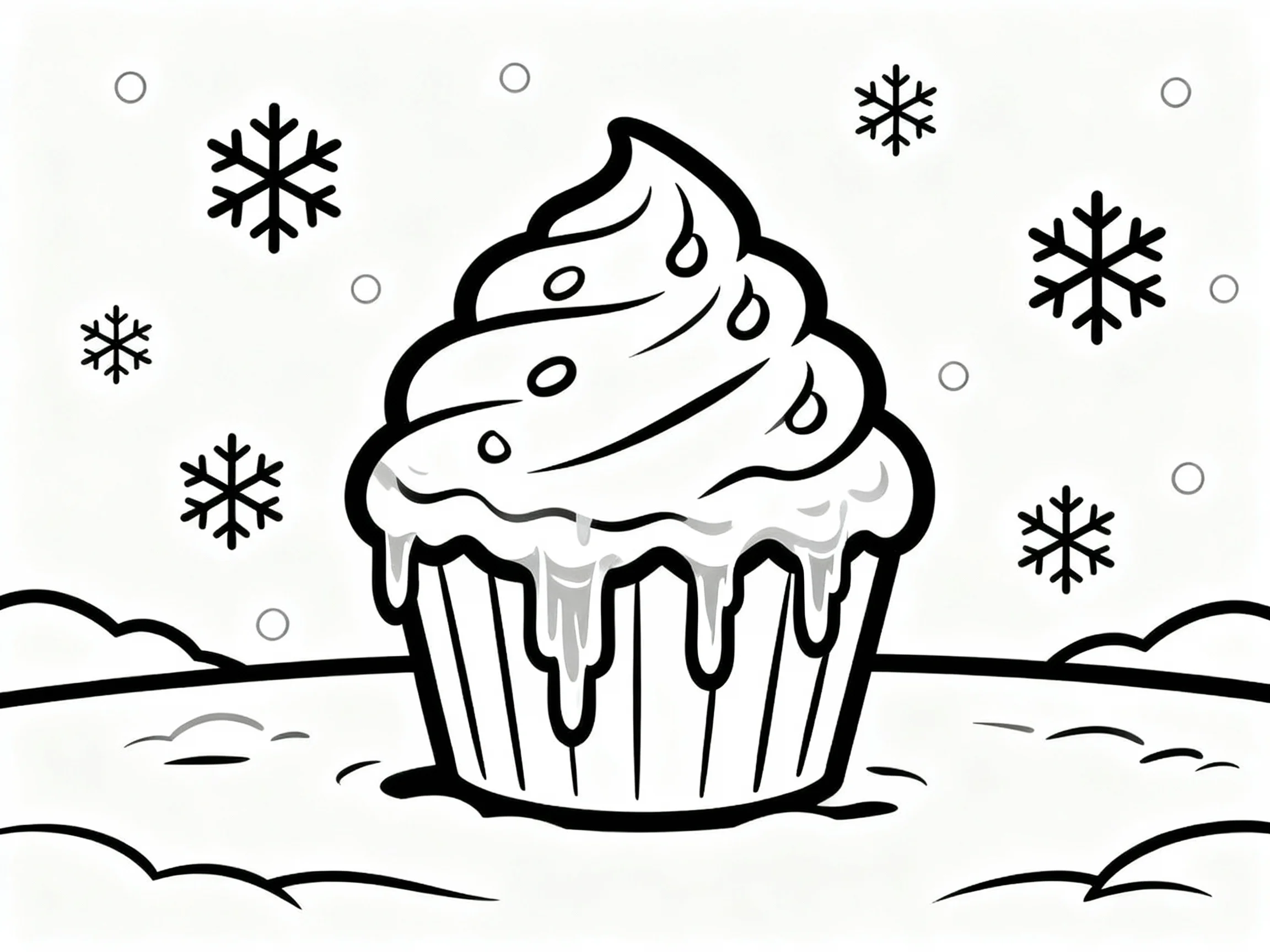 Frozen Cupcake