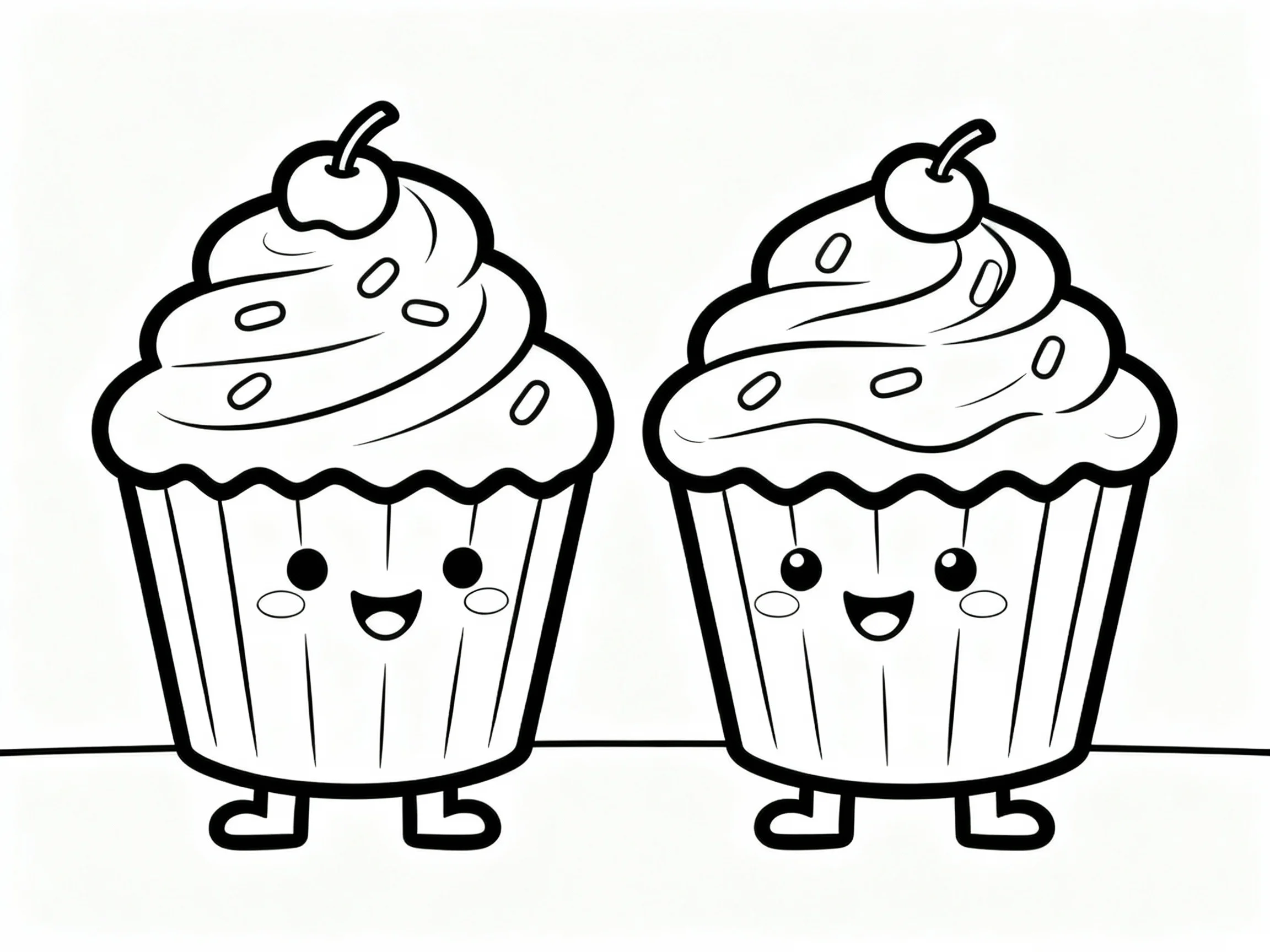 Two Happy Cupcakes