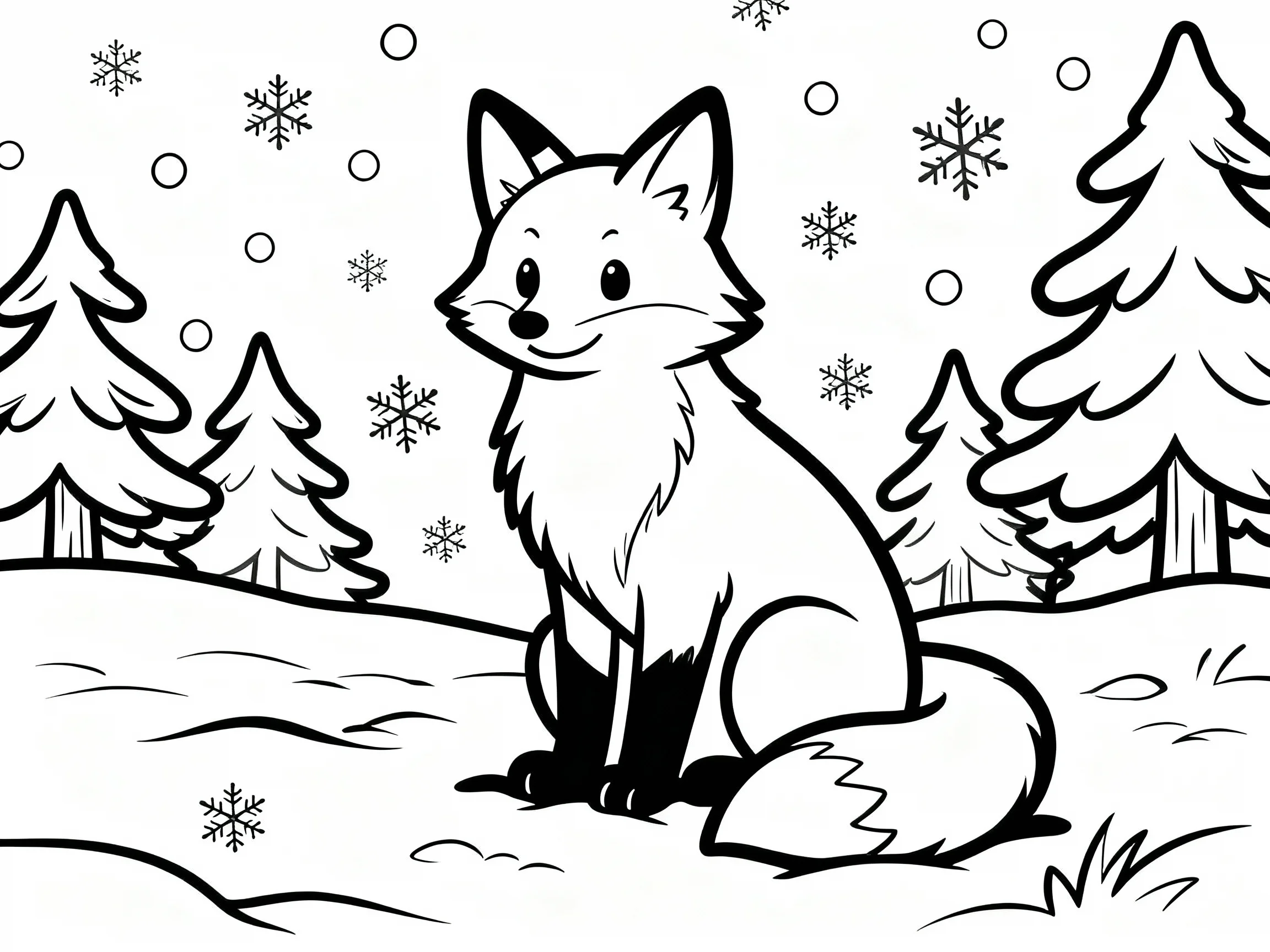 Fox in Snow