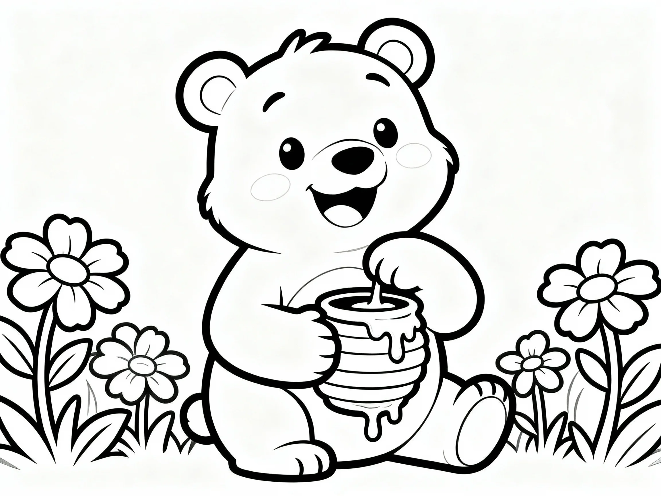 Bear with Honey
