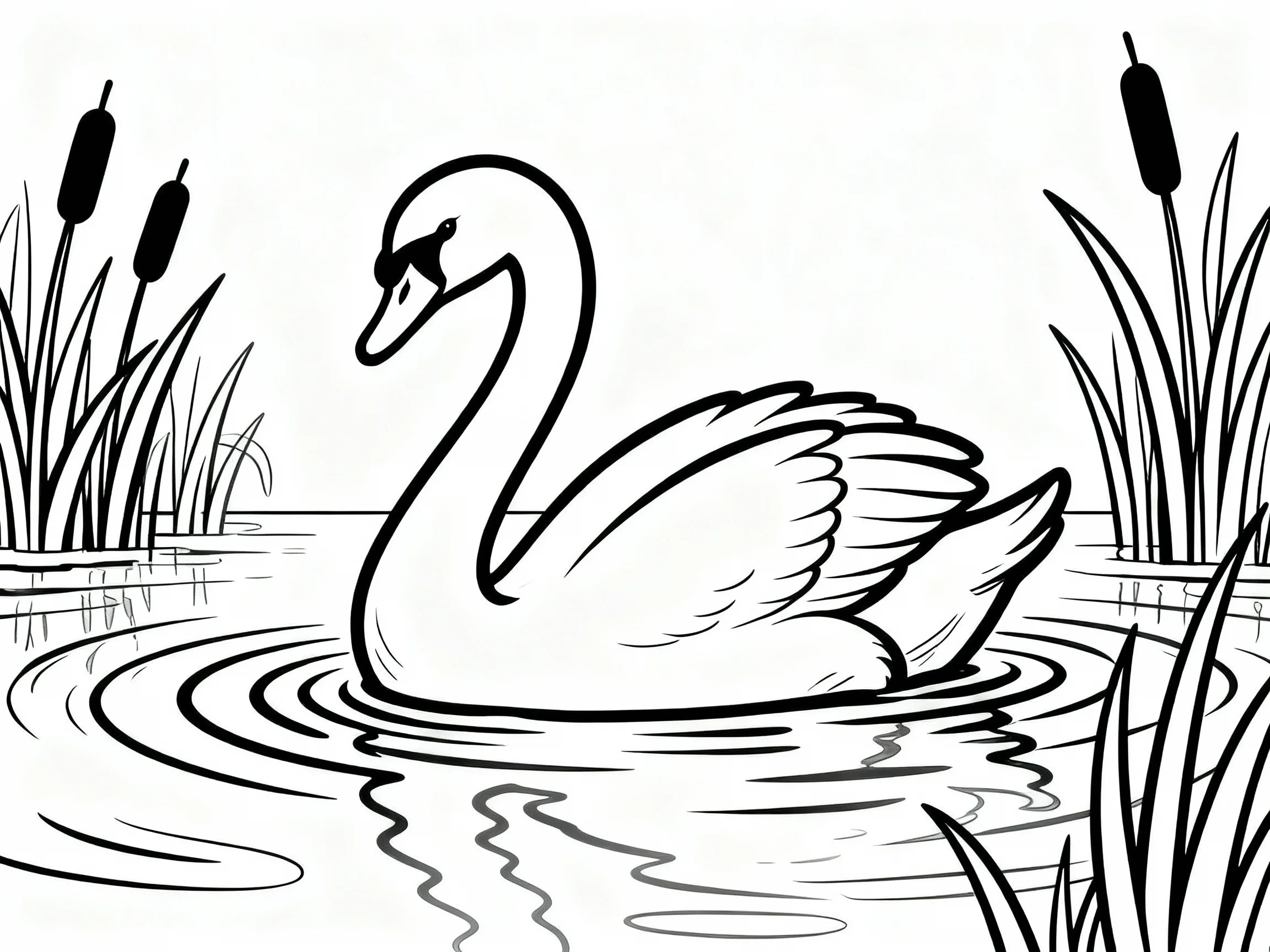 Swan on Water