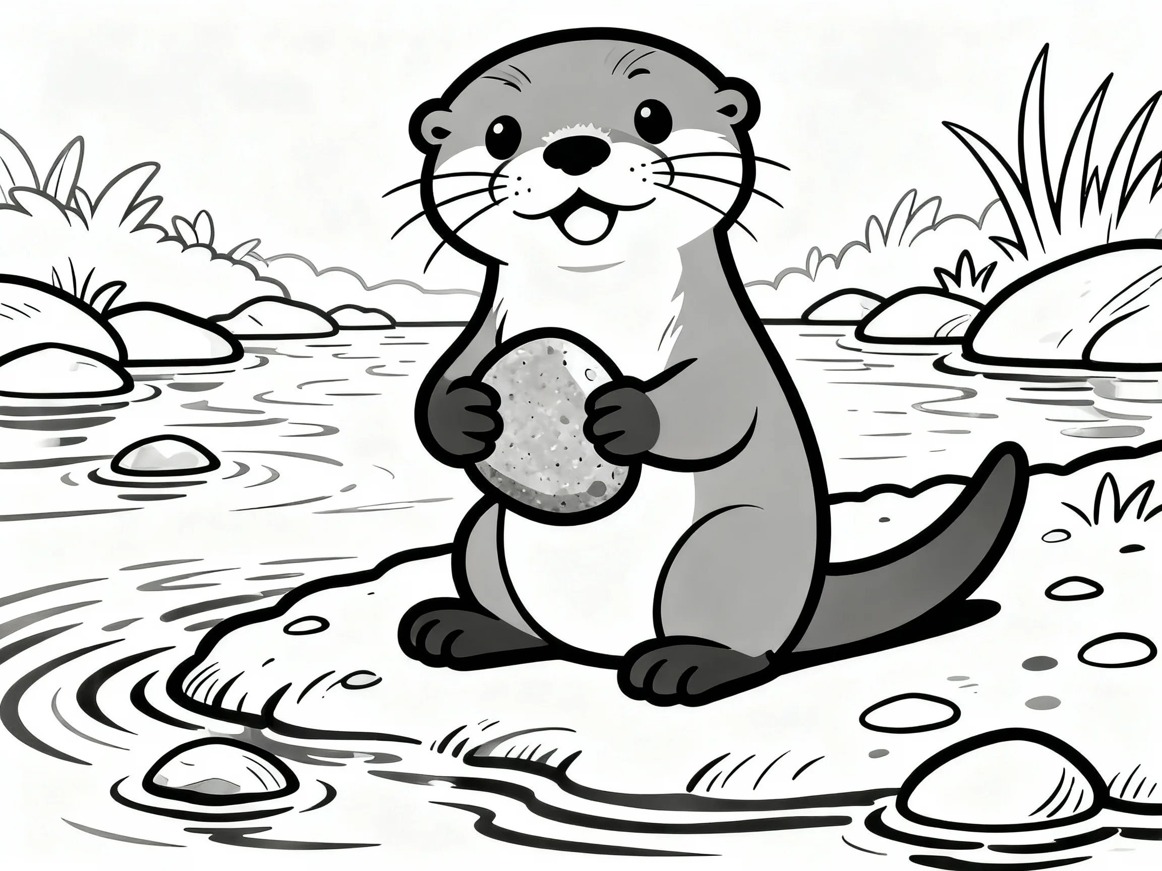 Otter Playing