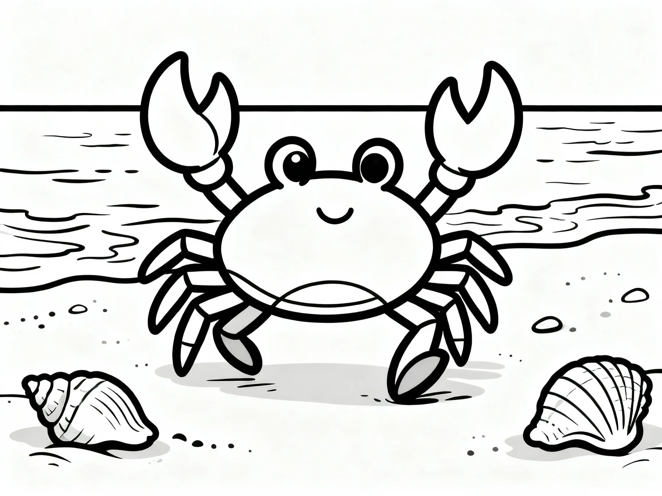 Crab on Beach