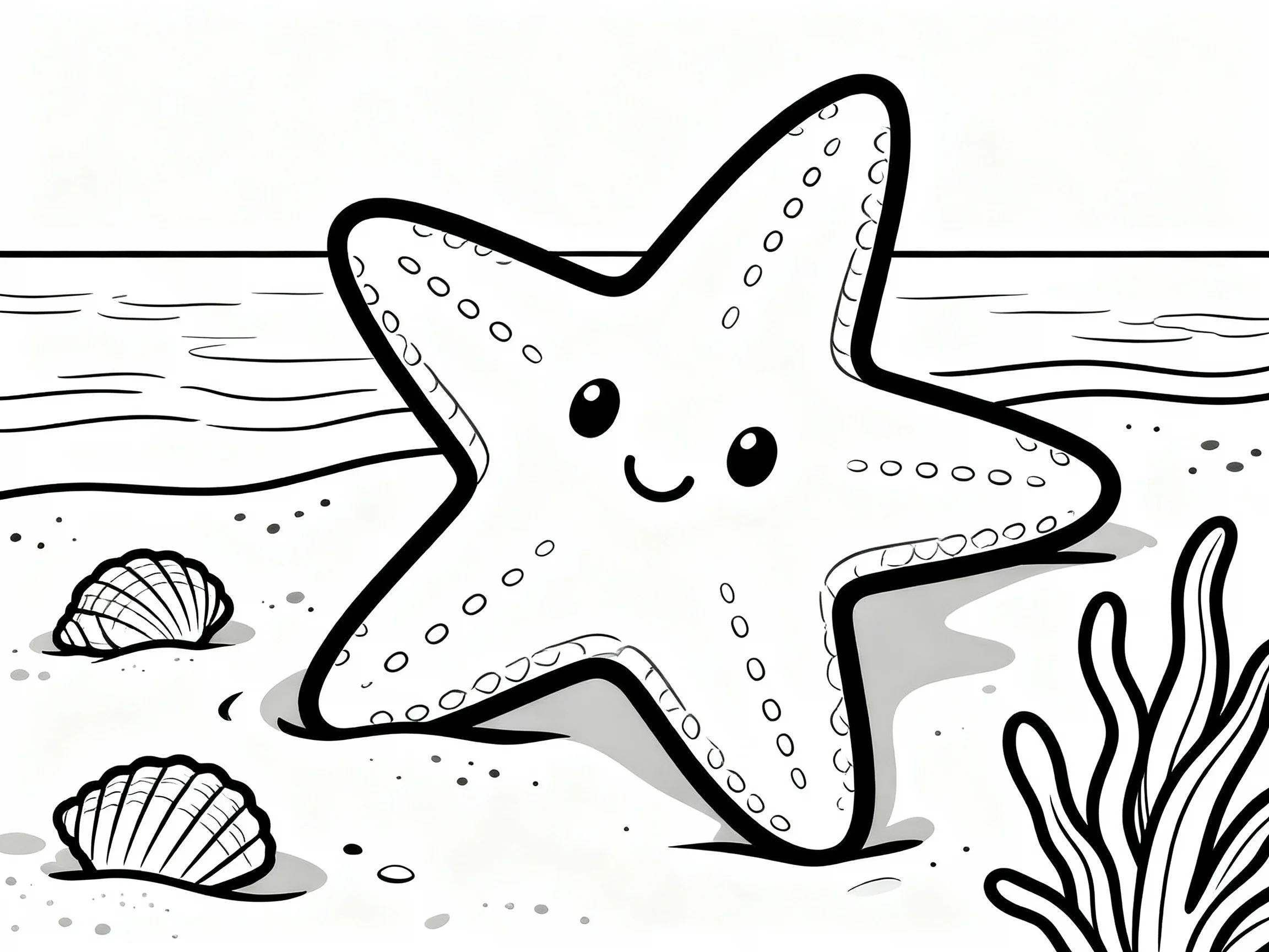 Starfish on Sand