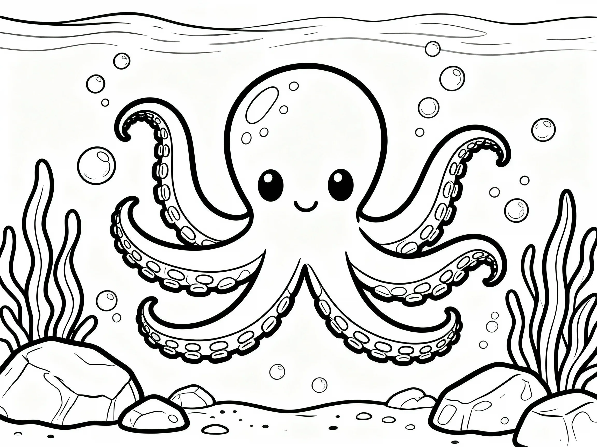 Octopus in Ocean