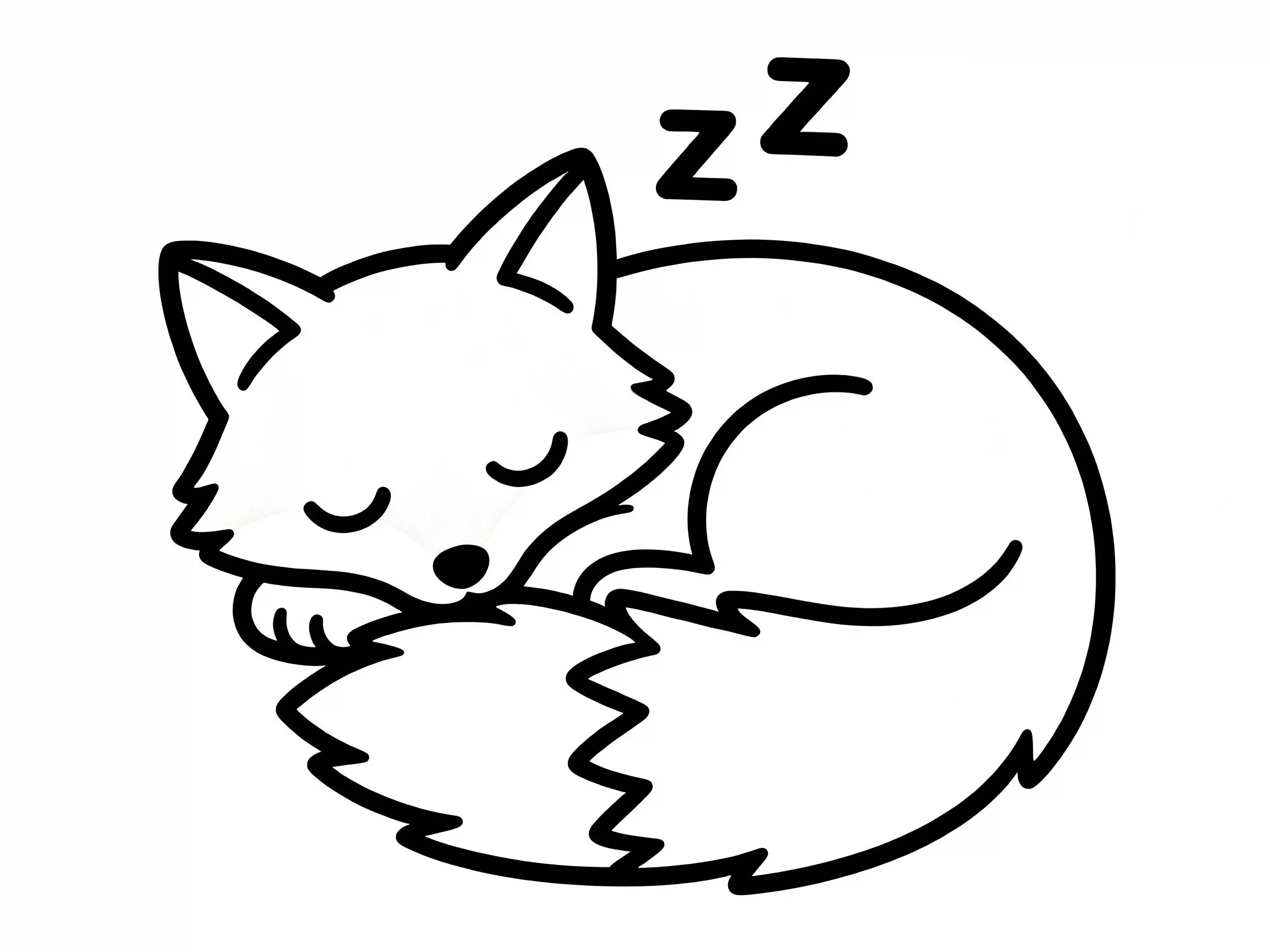 Sleeping Fox