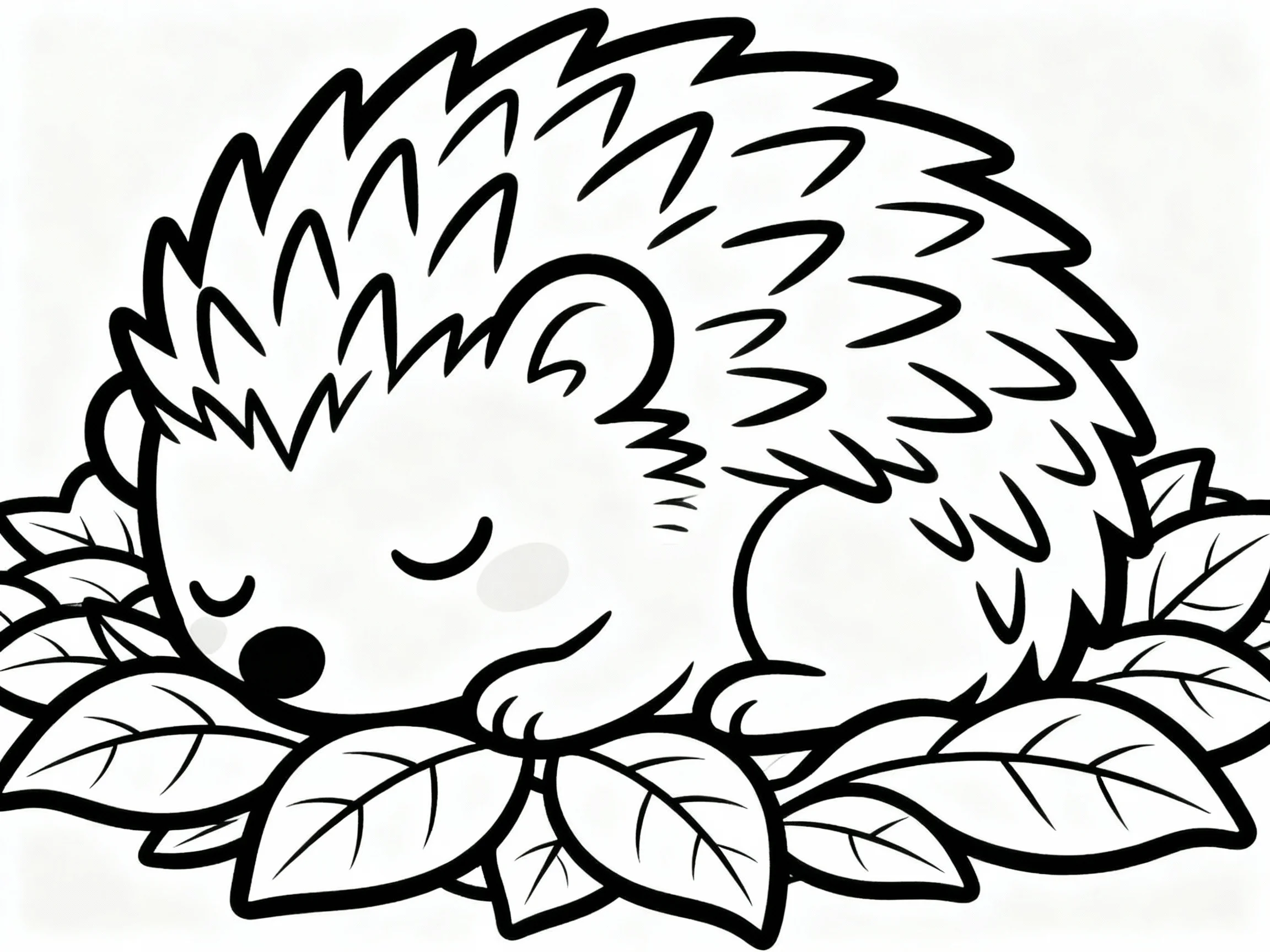Sleeping Hedgehog