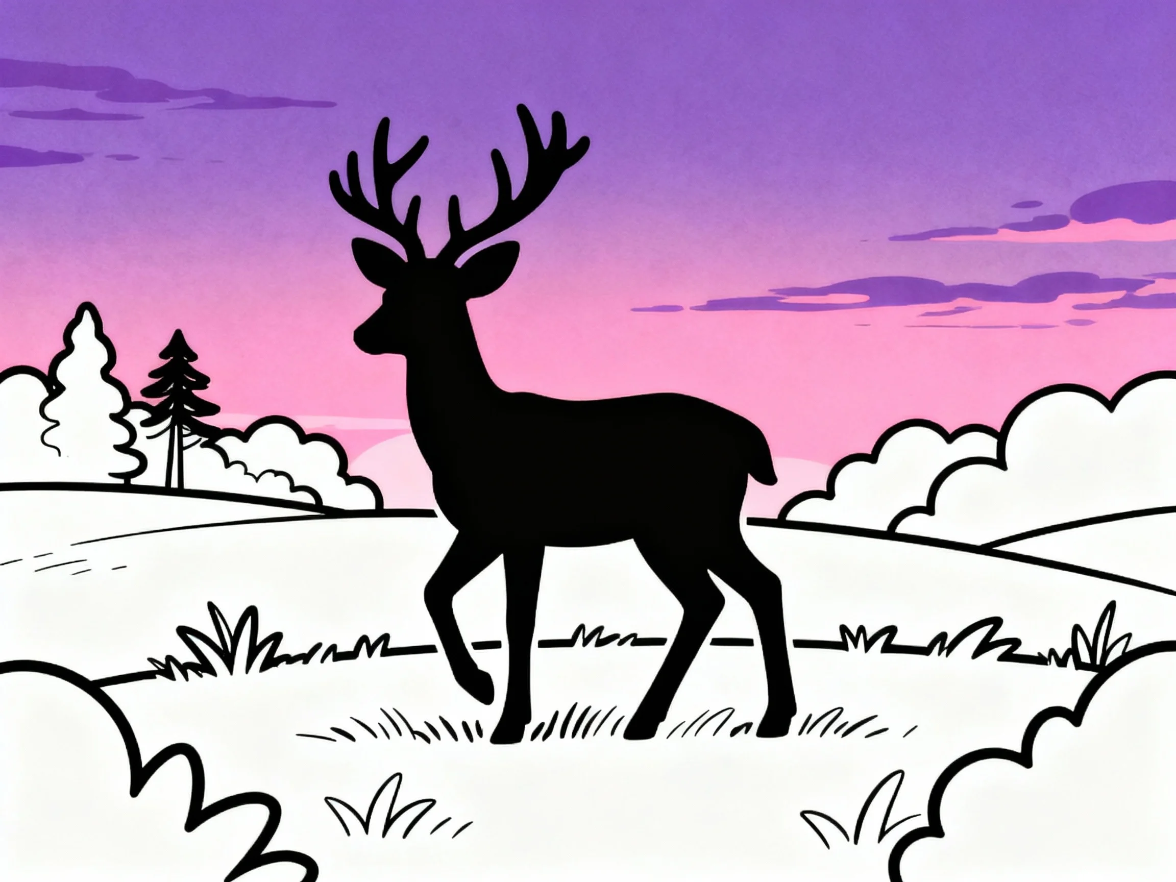 Twilight Deer