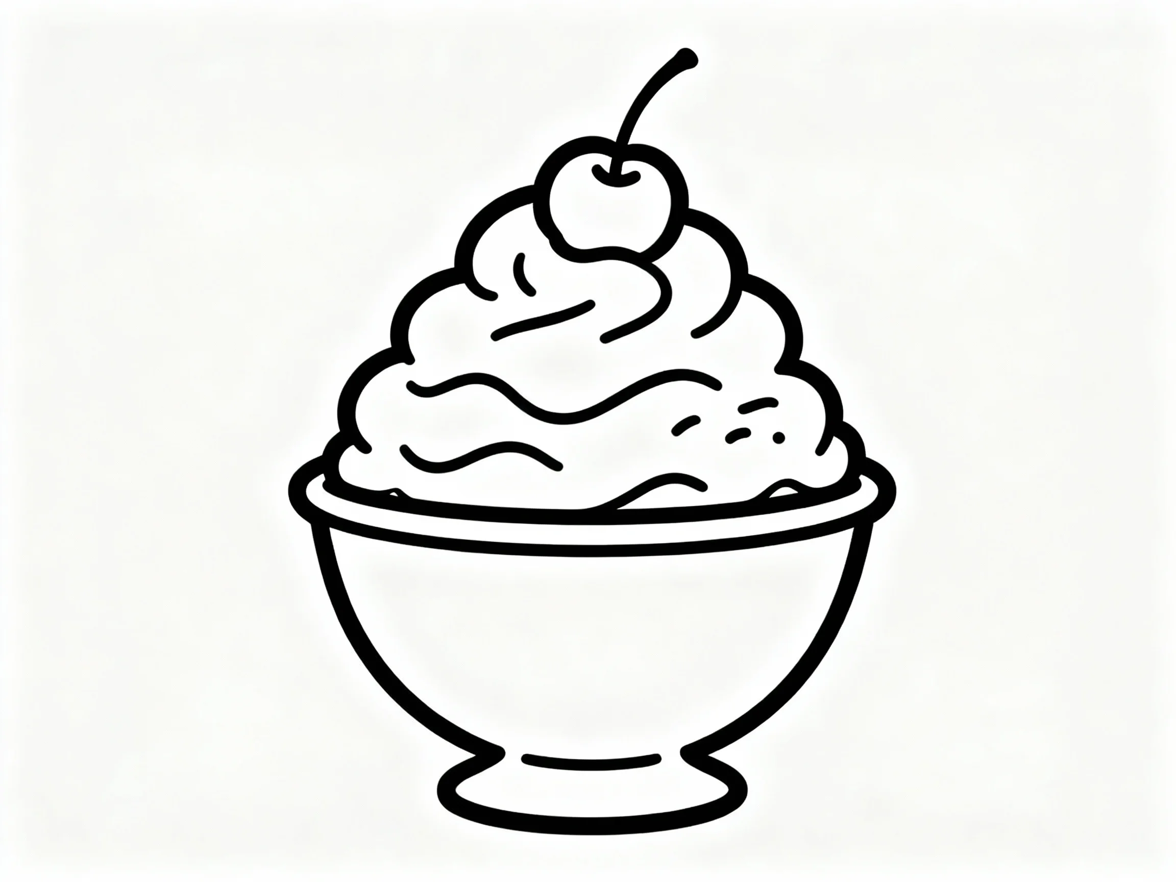 Whipped Cream Sundae