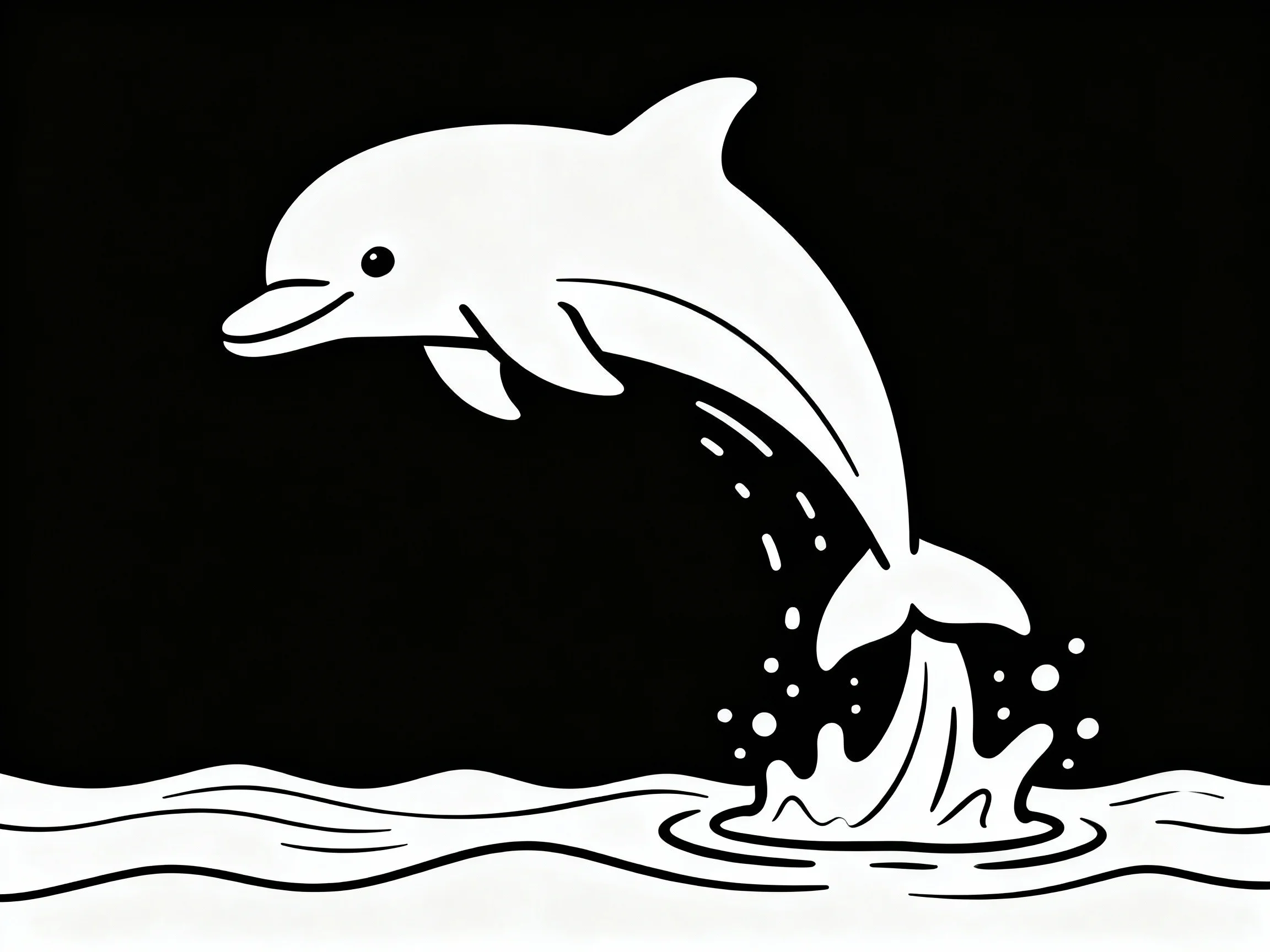 Dolphin Leaping High