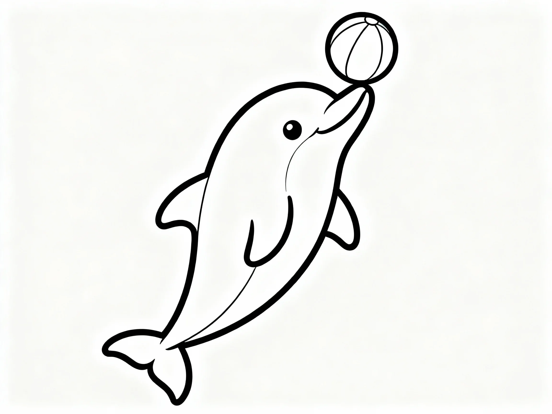 Dolphin Playing with Ball
