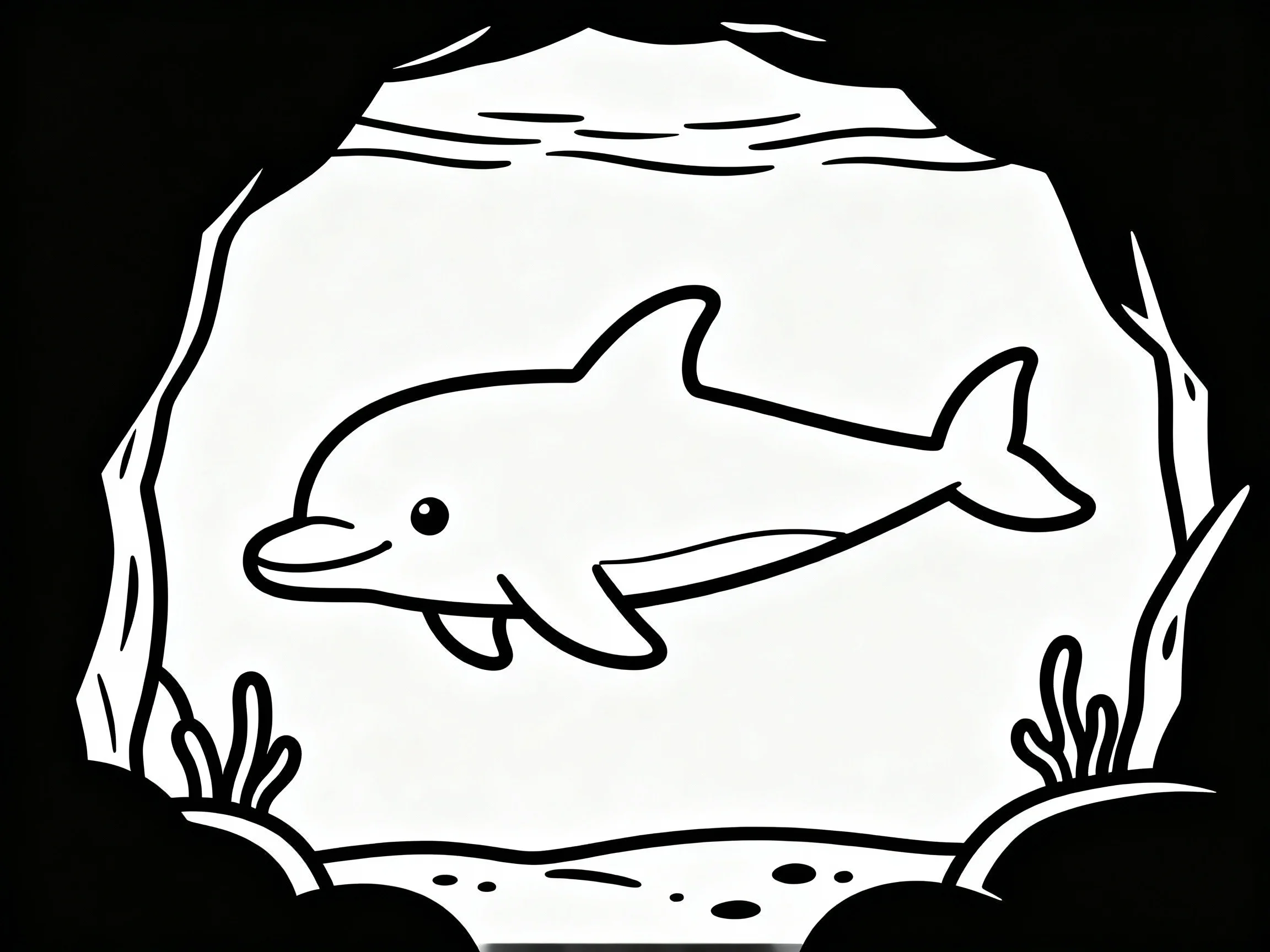 Dolphin in Cave