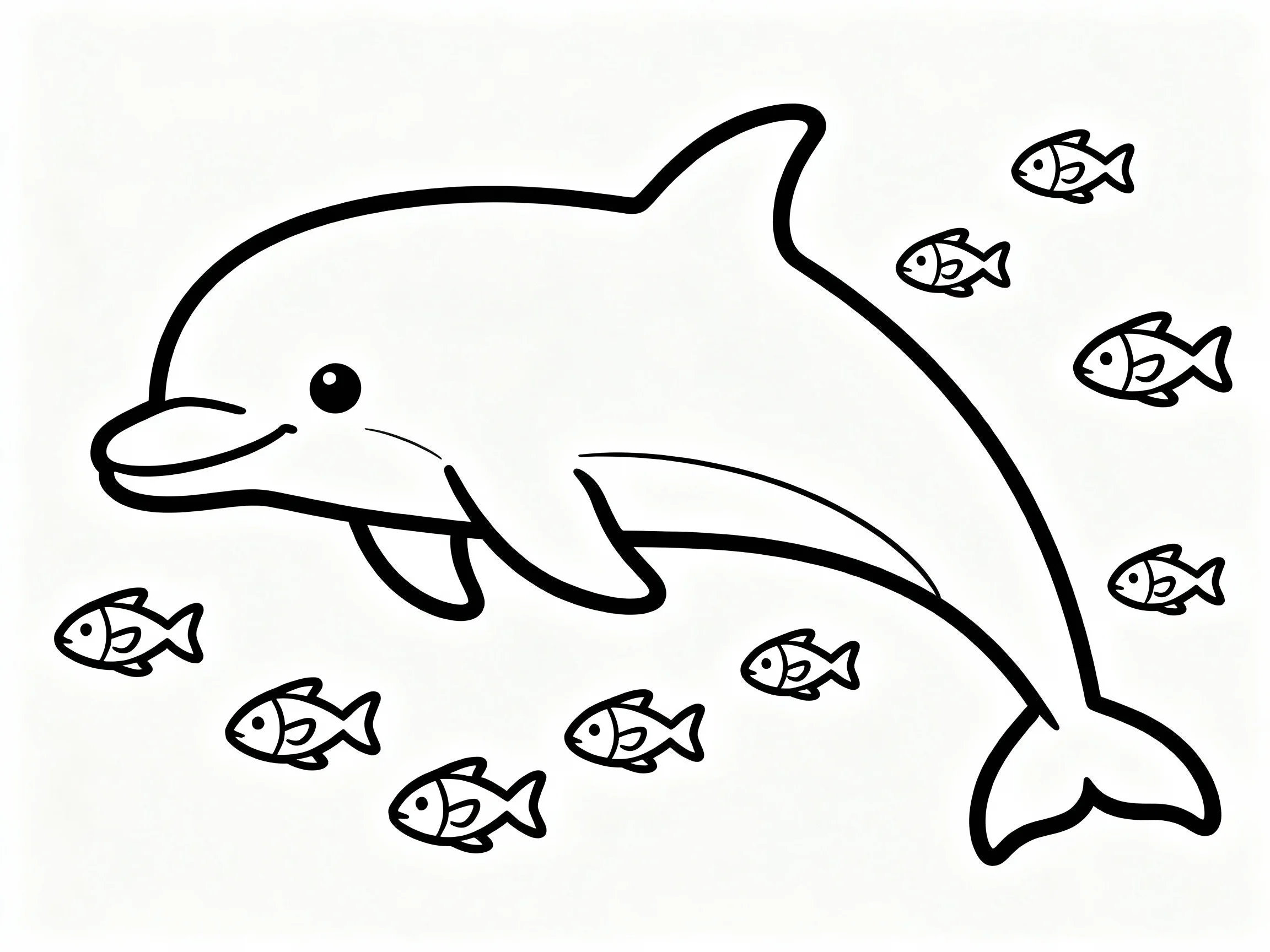 Dolphin and Fish Friends