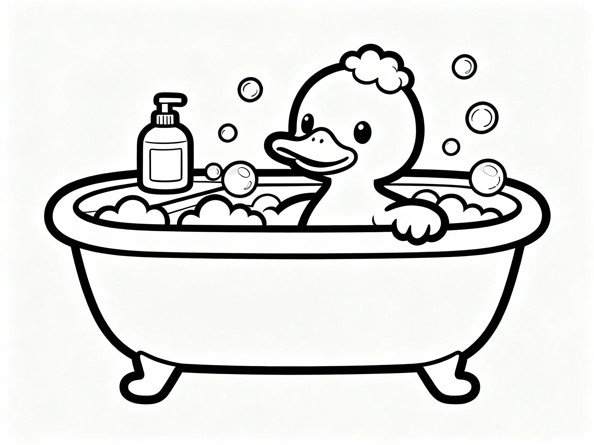 Duck in a Bathtub