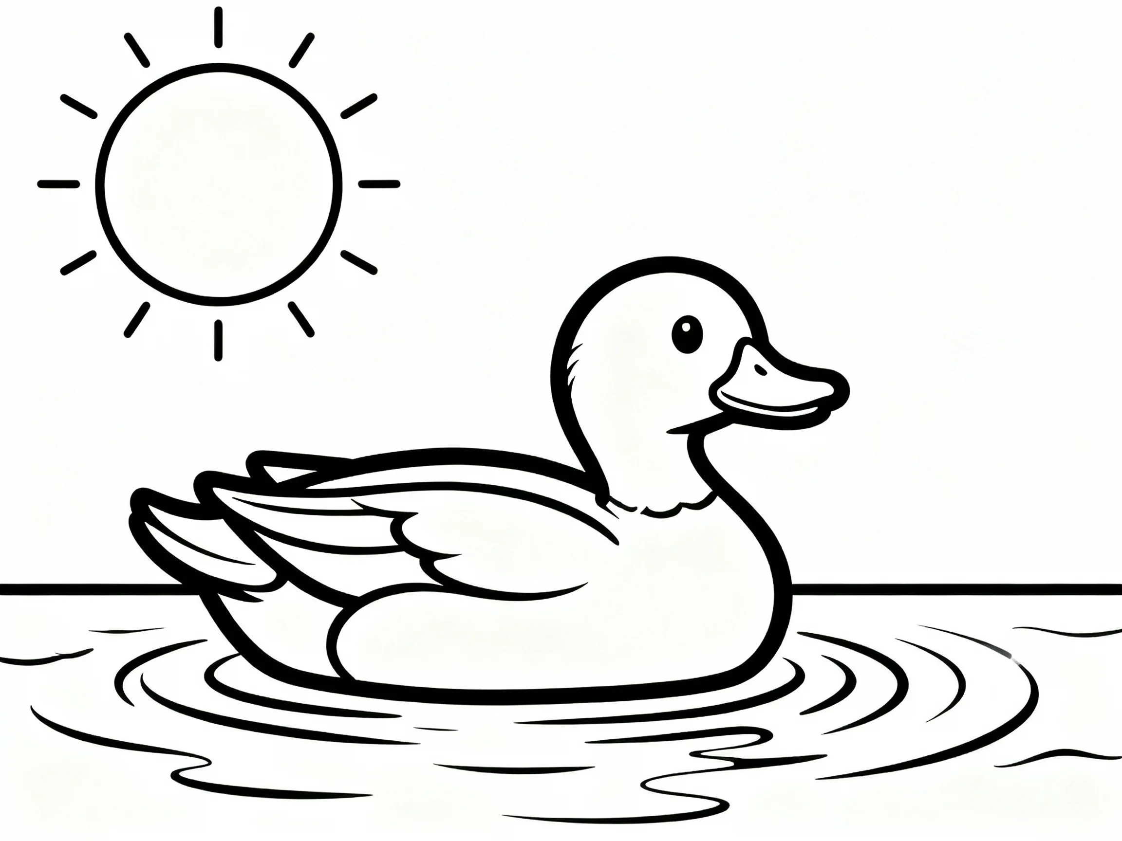 Duck in the Sun
