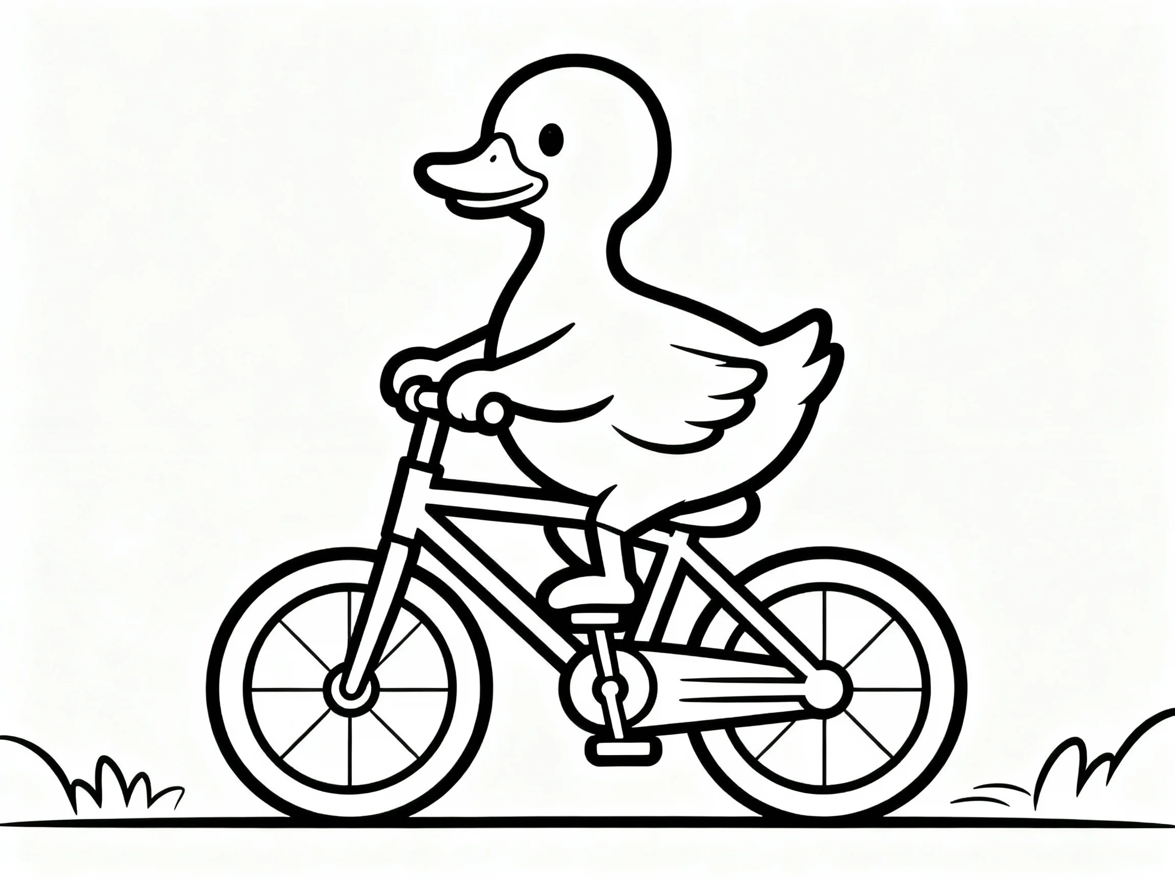 Duck on a Bicycle