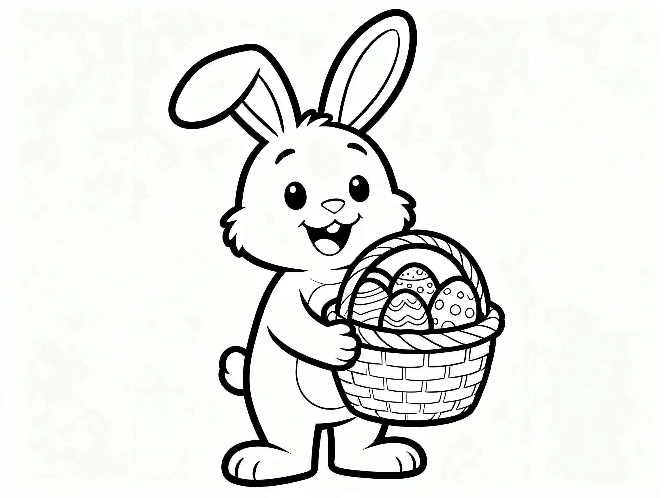 Easter Bunny with Basket