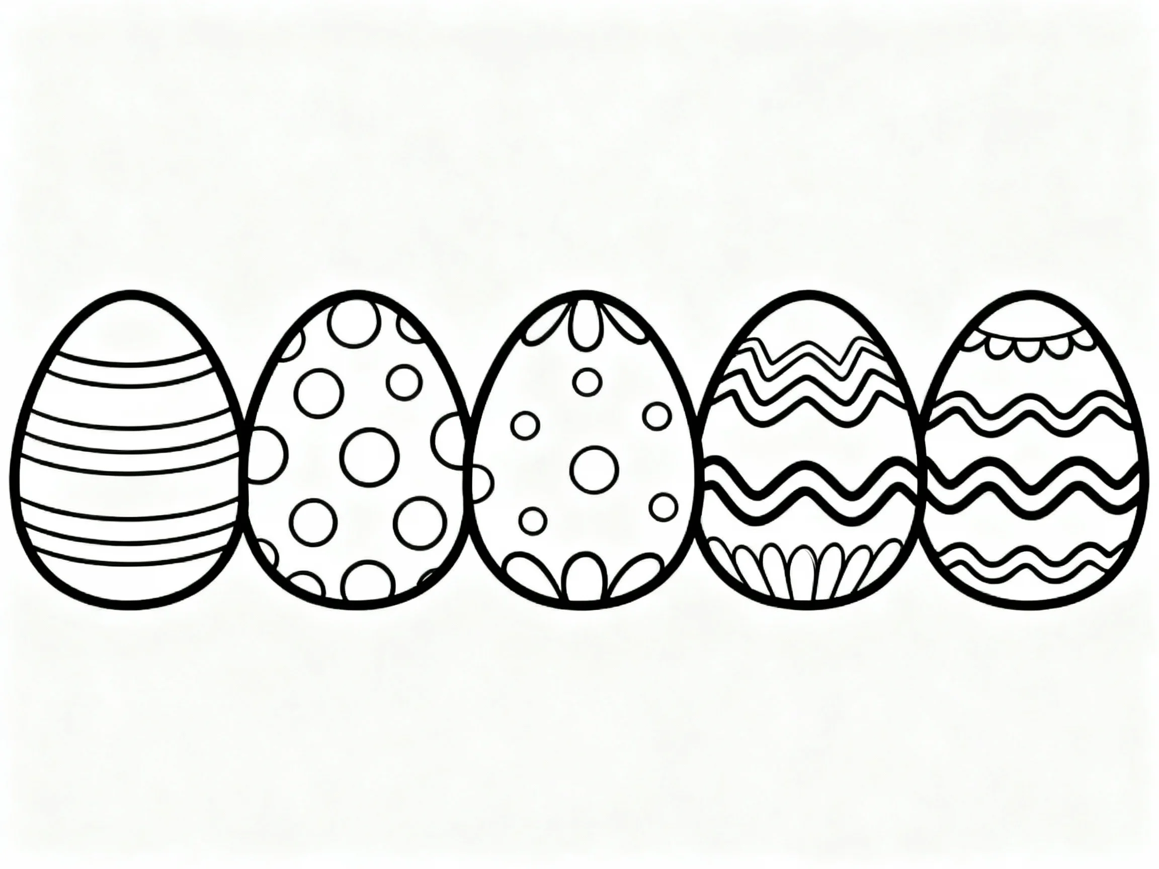64 Easter Coloring Pages - Printable Line Art (Free Download) preview