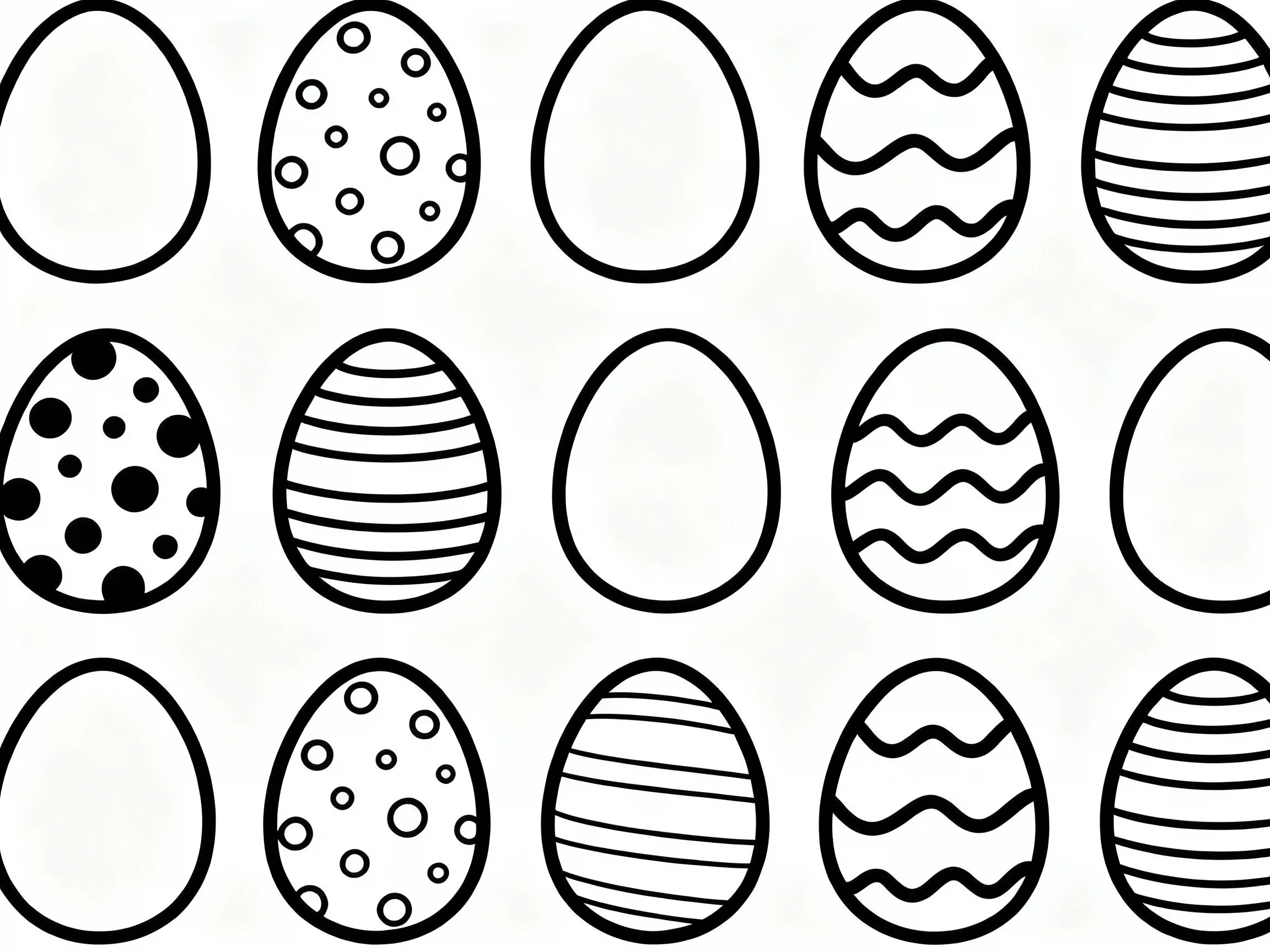 Colorful Easter Eggs