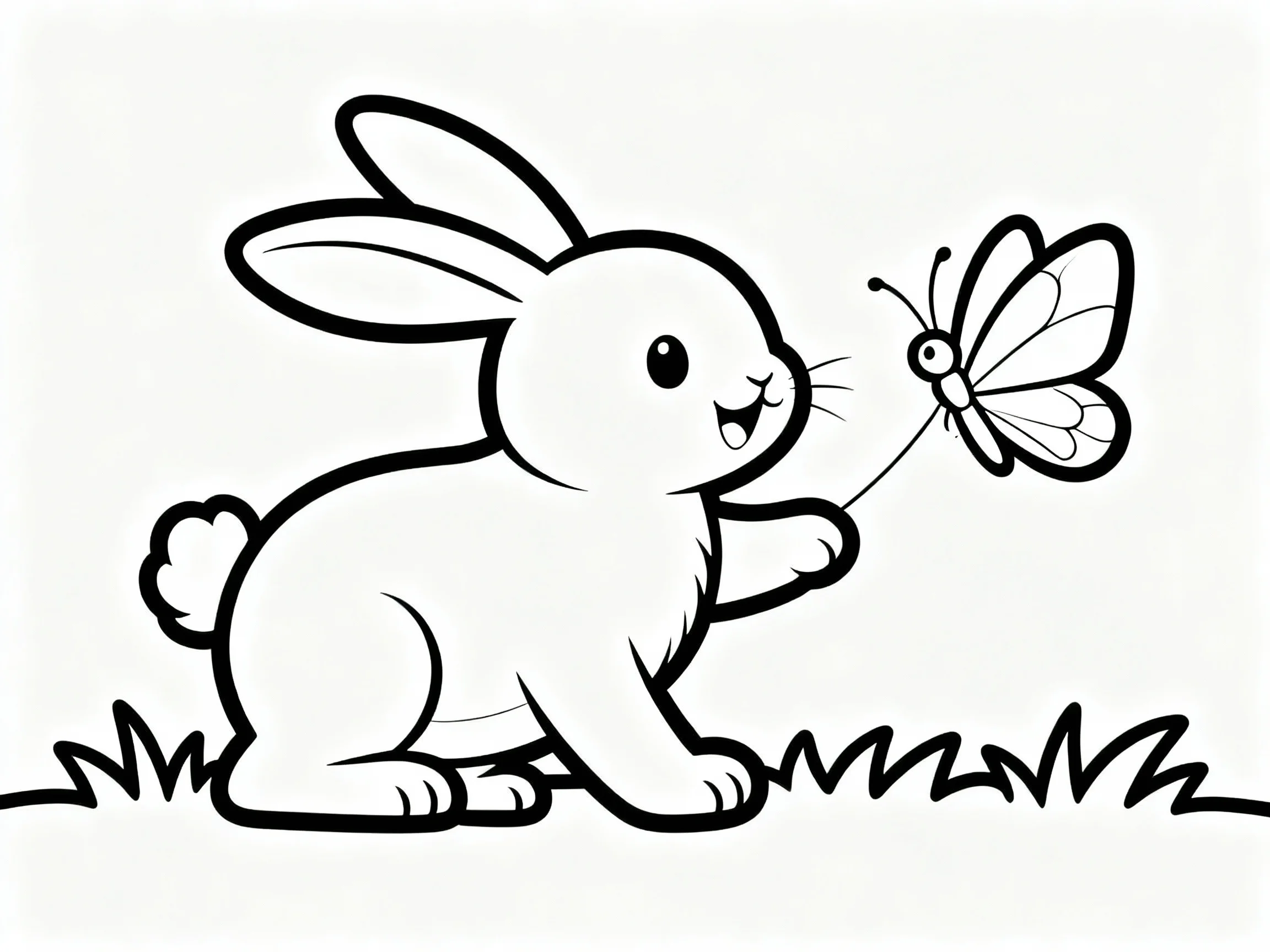 Bunny with Butterfly