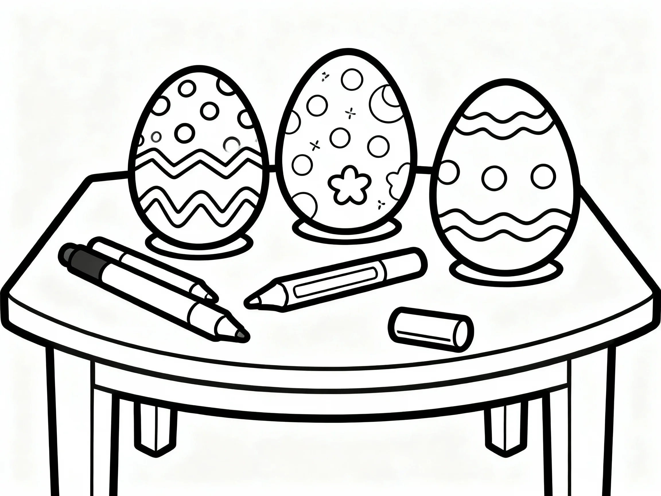 Egg Decorating Station