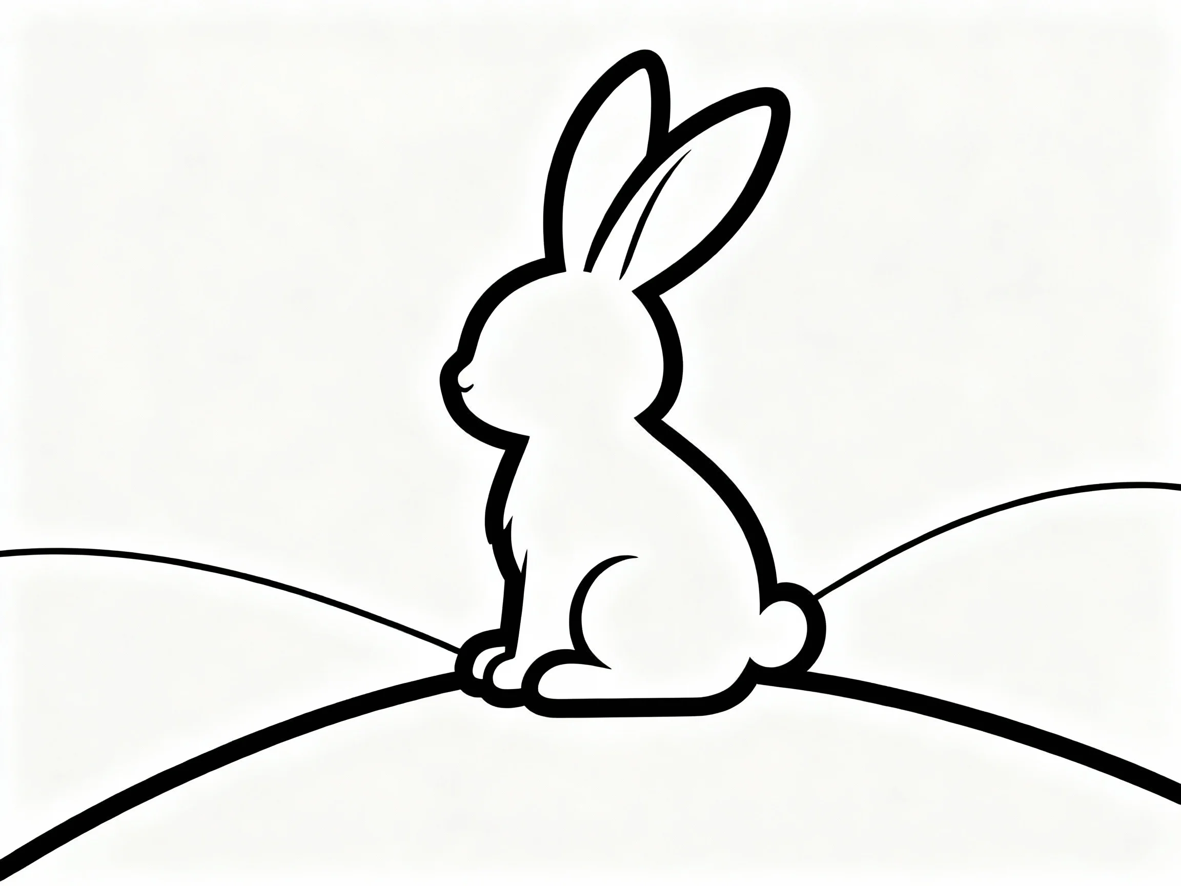 Bunny Silhouette