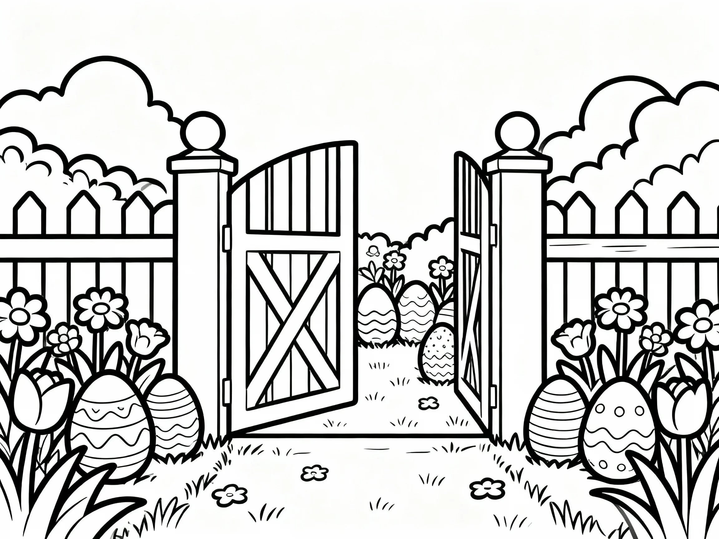 Spring Garden Gate