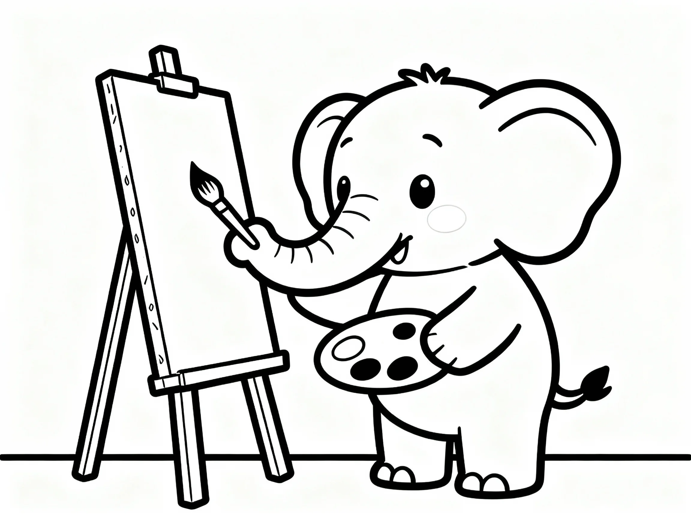 Elephant Painting