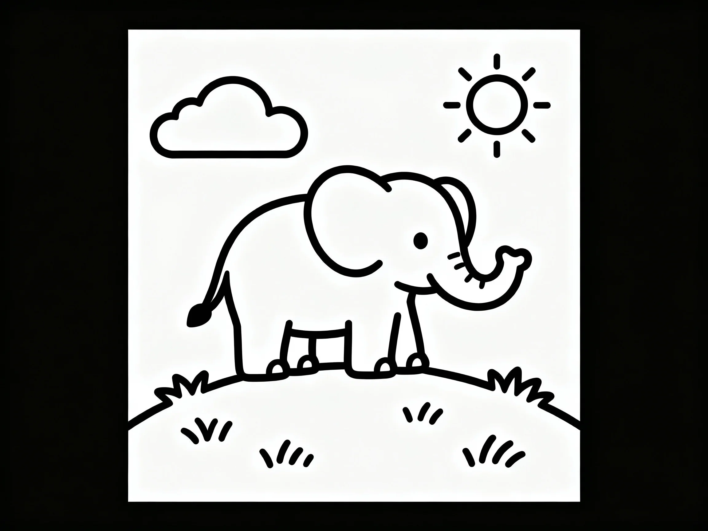 Elephant on a Hill